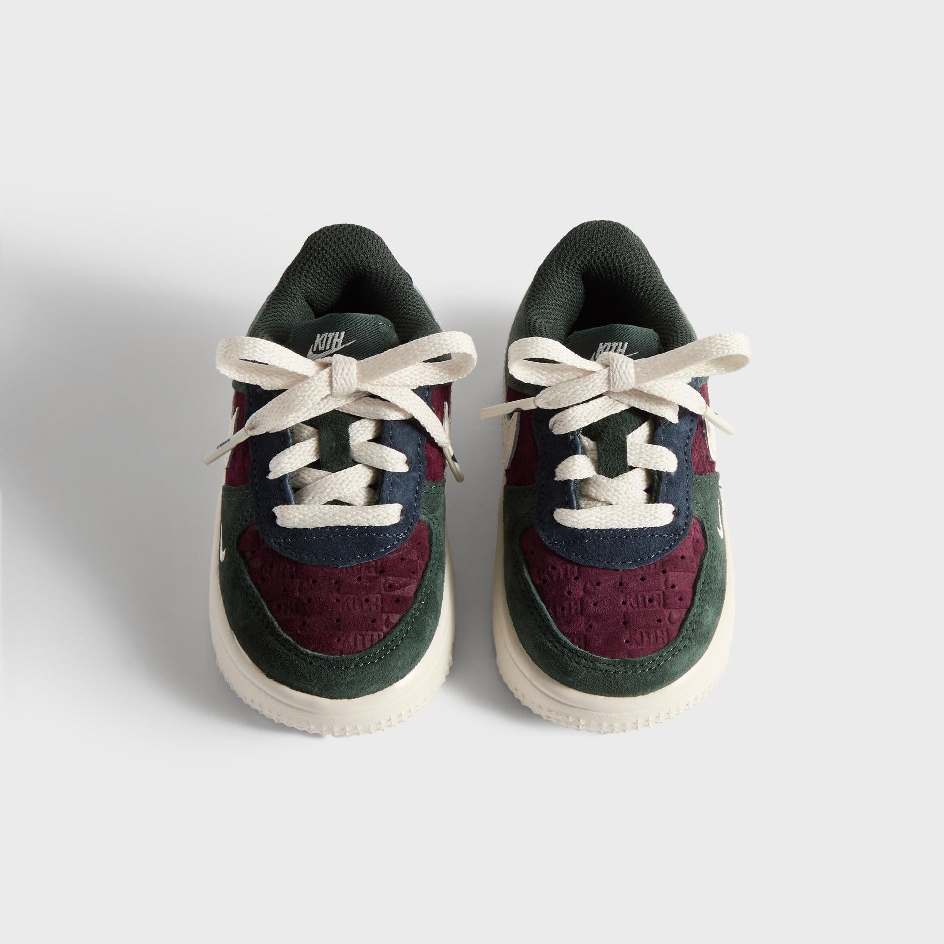 Kith for Nike TD Air Force 1 Low Lace - Night Maroon / Phantom