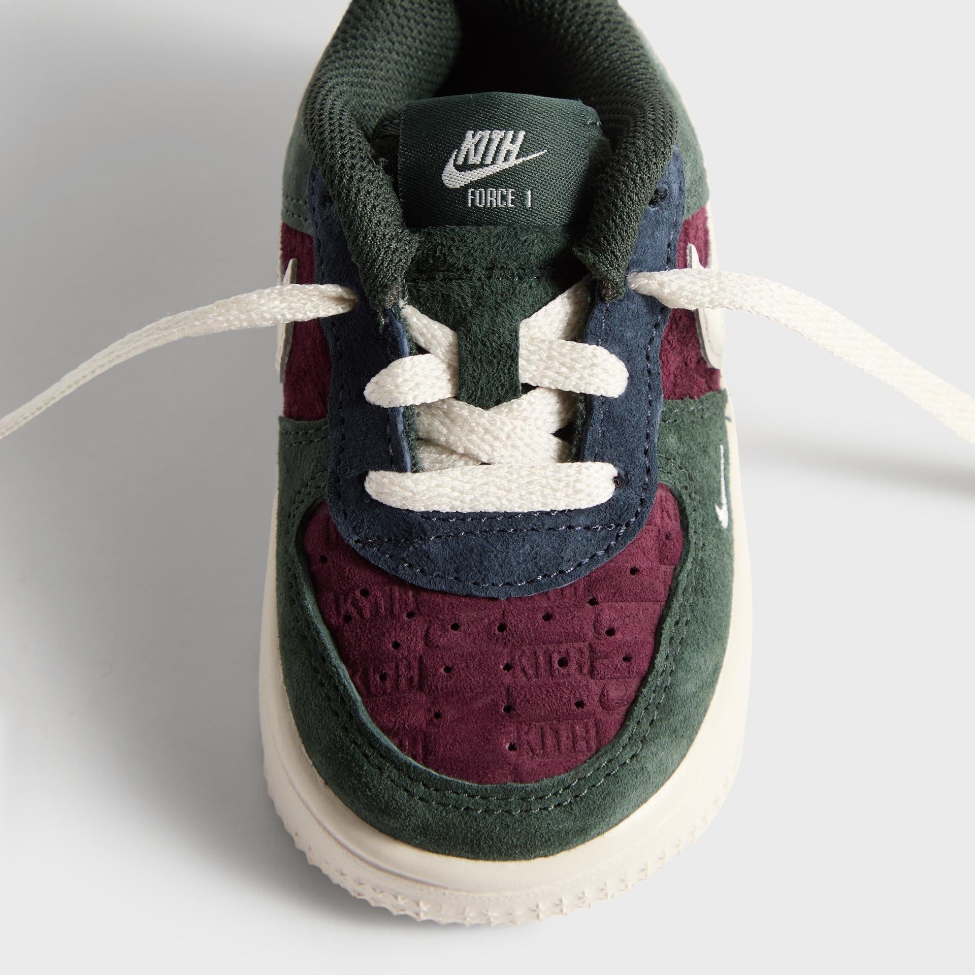 Kith for Nike TD Air Force 1 Low Lace - Night Maroon / Phantom