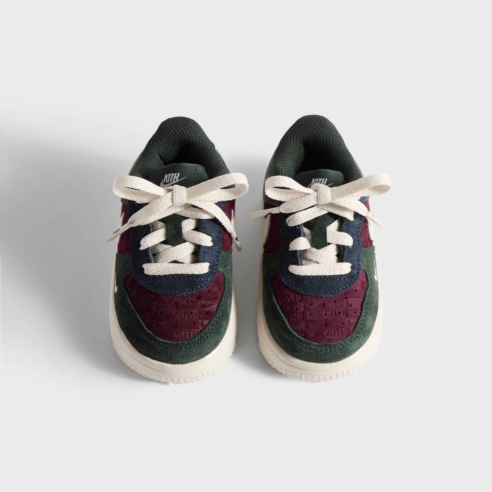 Nike Force 1 Low Lace SP (TD) 9C kithコラボ Kith for Nike TD Air Force 1 Low Lace - Night Maroon / Phantom