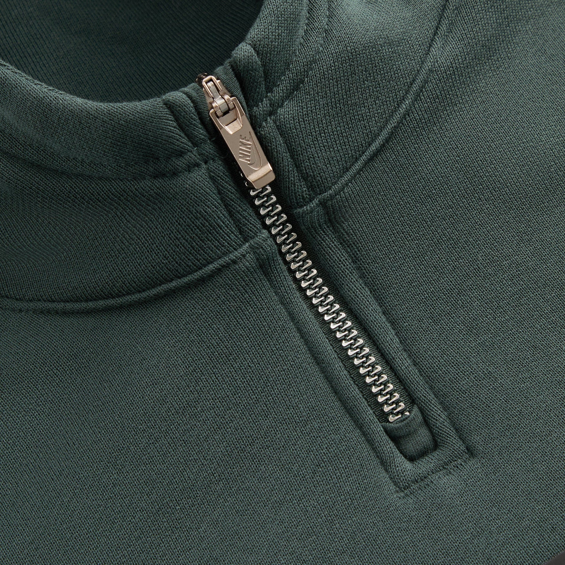 Kith Kids for Nike Quarter Zip Hoodie - Black Spruce