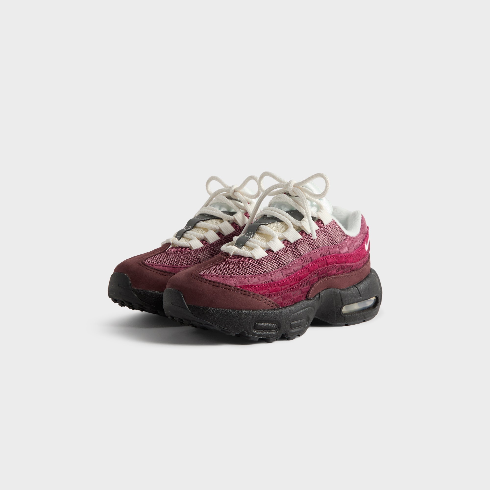 Kith Nike Air Max 95 バーガンディPS20㎝ Kith for Nike PS Air Max 95 - EL Dorado / Sail / Dark Beetroot