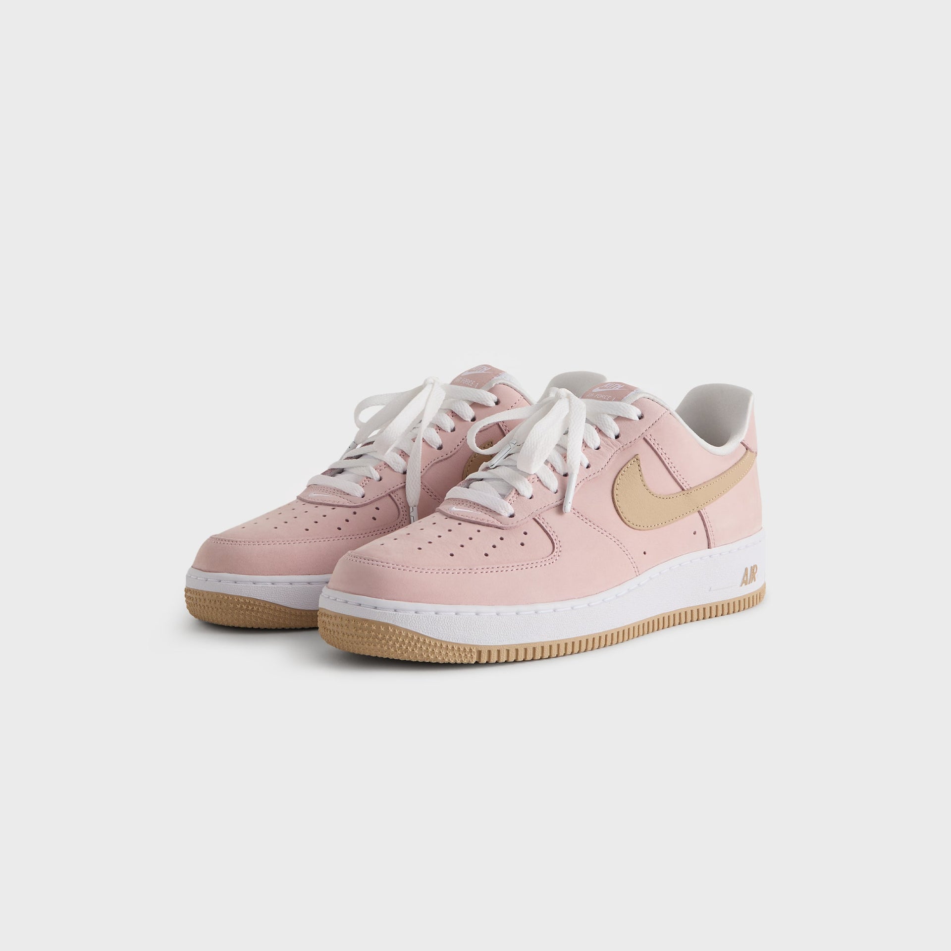 MADE-TO-ORDER | Kith for Nike Air Force 1 "Un-Linen" - Linen / Atmosphere / White