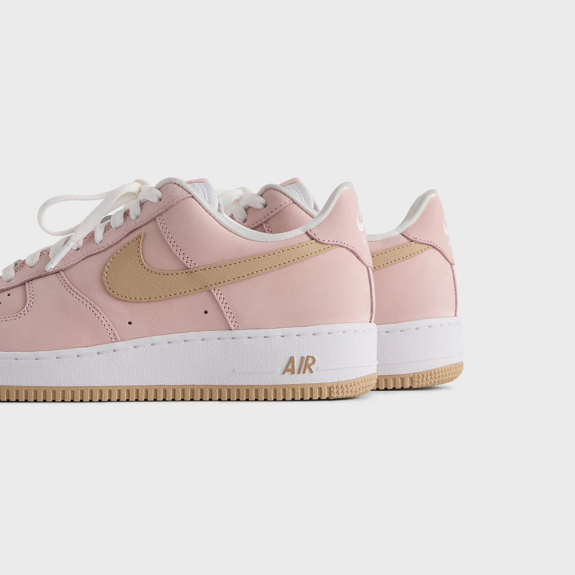 MADE-TO-ORDER | Kith for Nike Air Force 1 "Un-Linen" - Linen / Atmosphere / White
