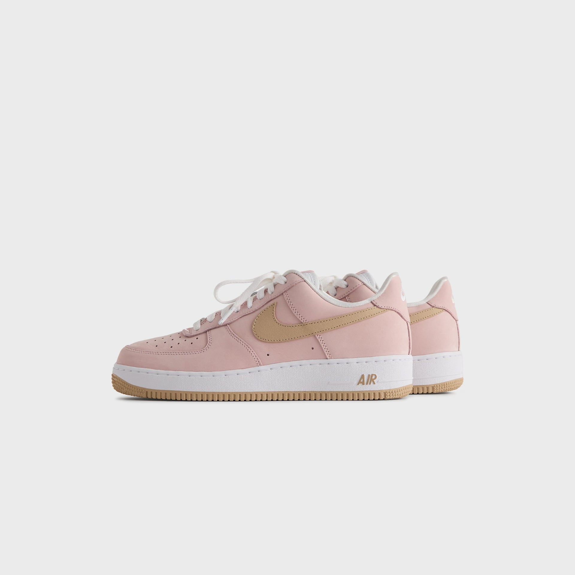 MADE-TO-ORDER | Kith for Nike Air Force 1 "Un-Linen" - Linen / Atmosphere / White