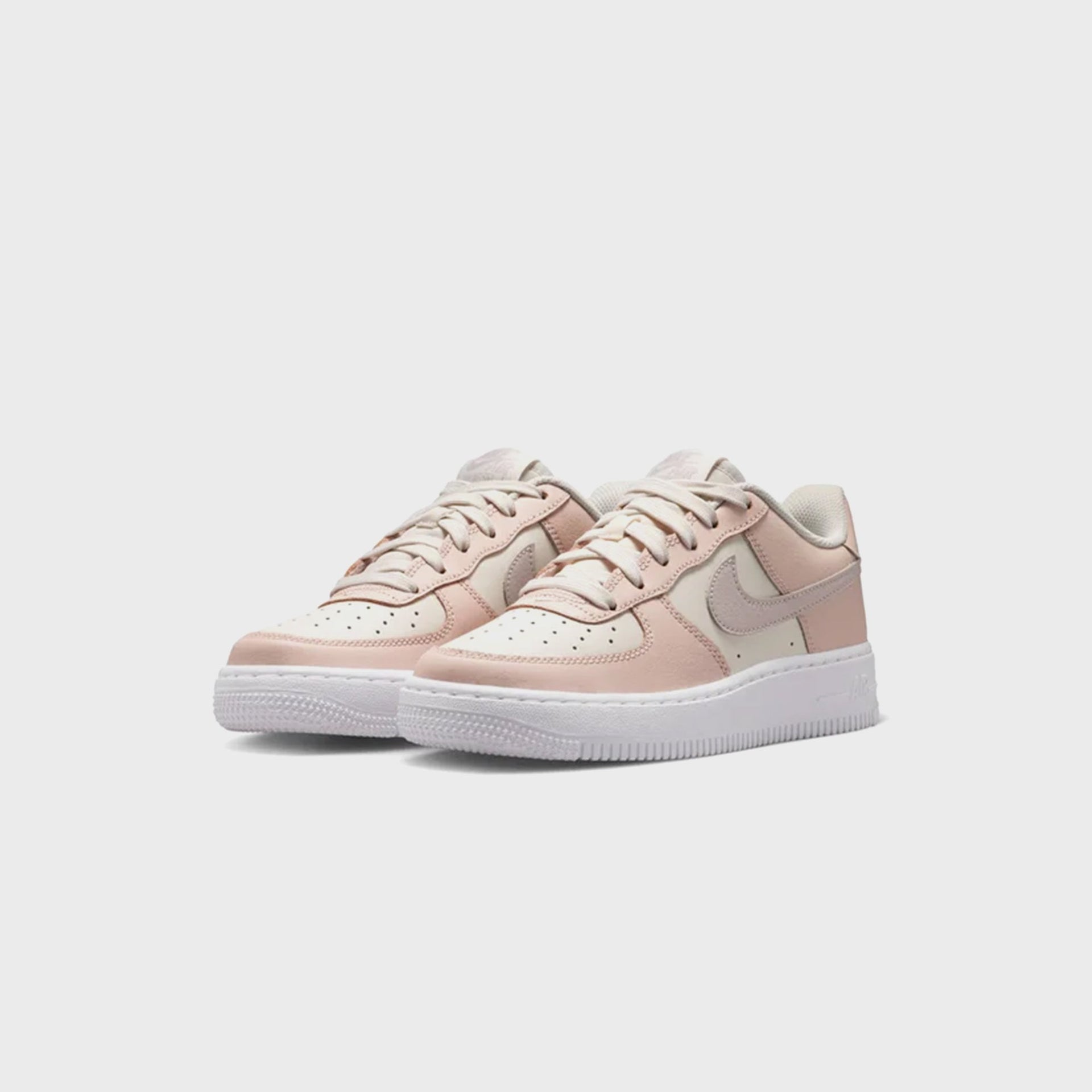 Nike GS Air Force 1 Low Essential+ - Phantom / Platinum Violet / Silt Red / White