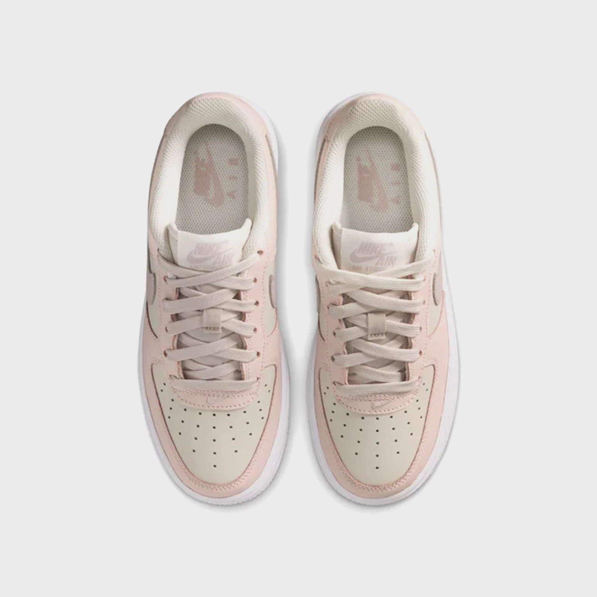 Nike GS Air Force 1 Low Essential+ - Phantom / Platinum Violet / Silt Red / White