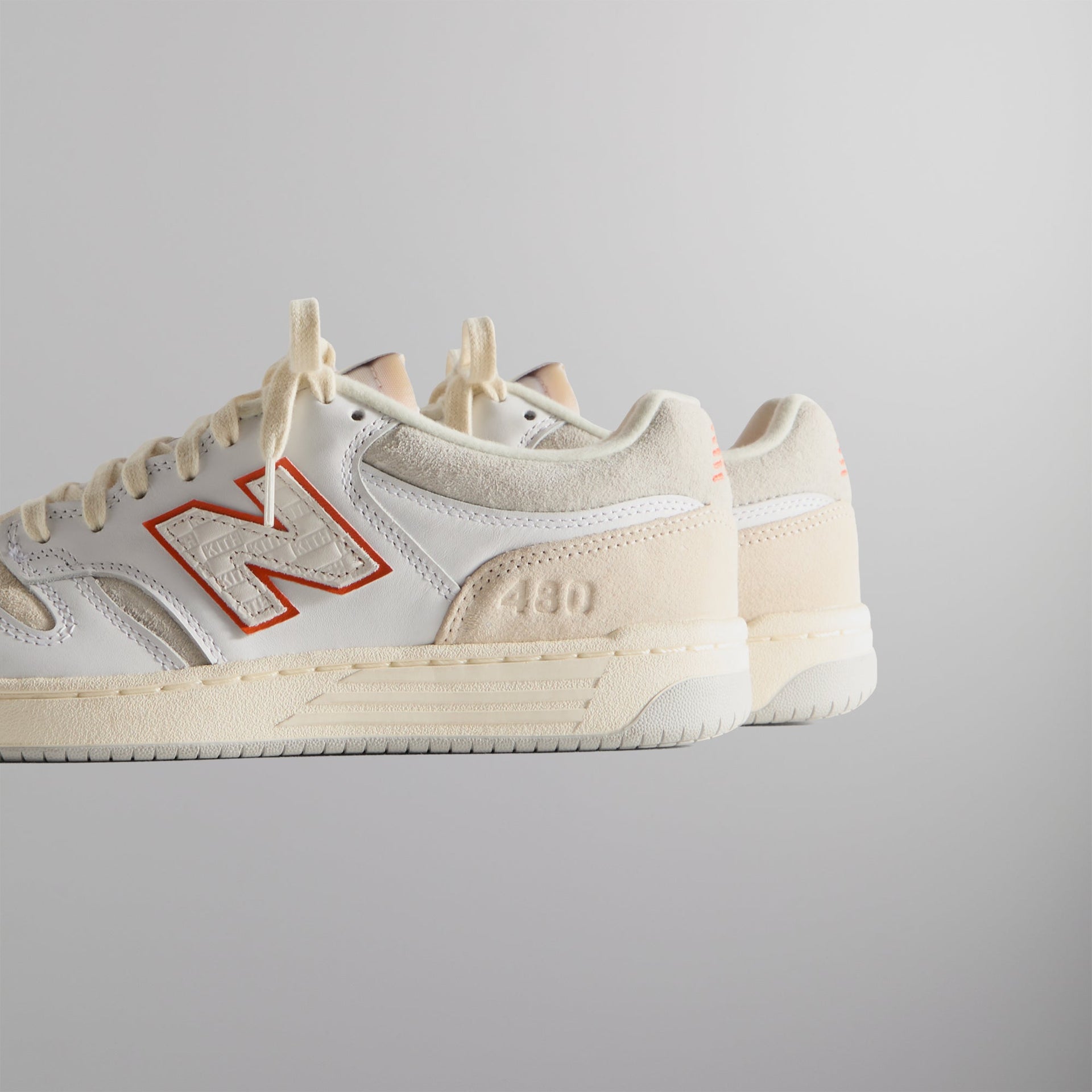 Kith & New Balance Madison Square Garden Numeric 480 - White Orange