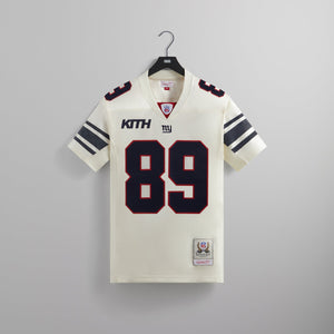 Kith for The NFL: Giants Mitchell & Ness Phil Simms Jersey - Sandrift Xs