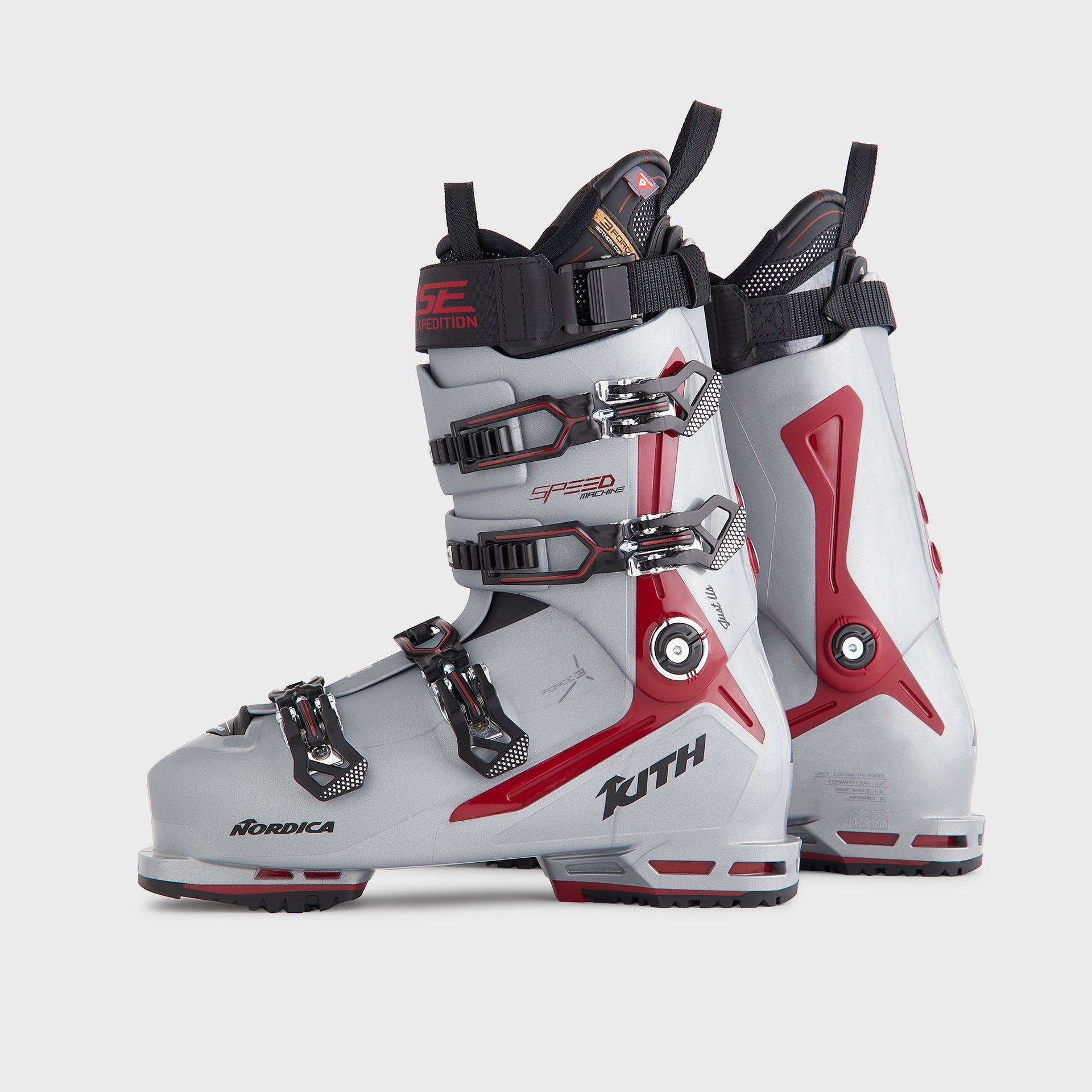 Kith for Nordica Speedmachine 3 130S Ski Boot - Silver