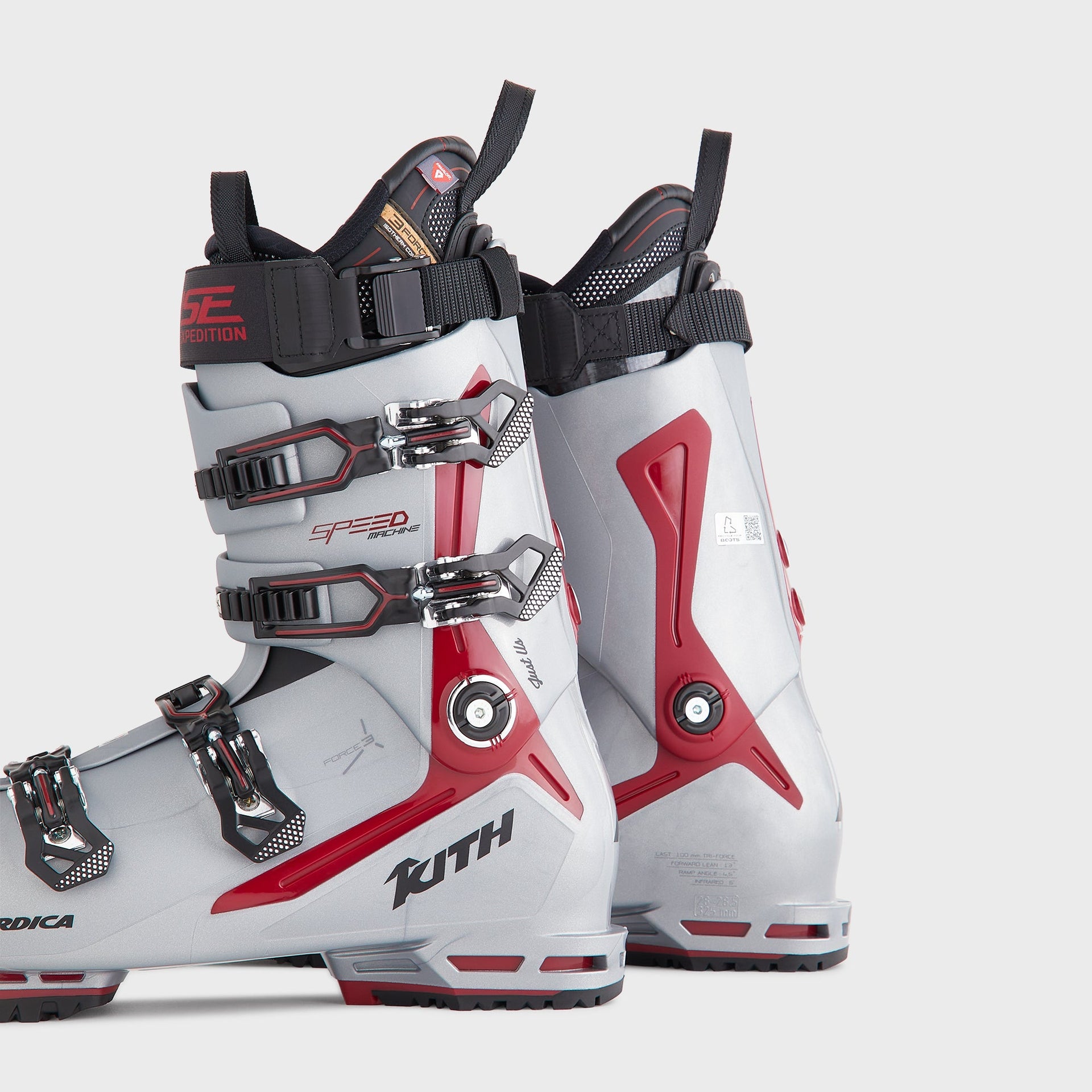 Kith for Nordica Speedmachine 3 130S Ski Boot - Silver