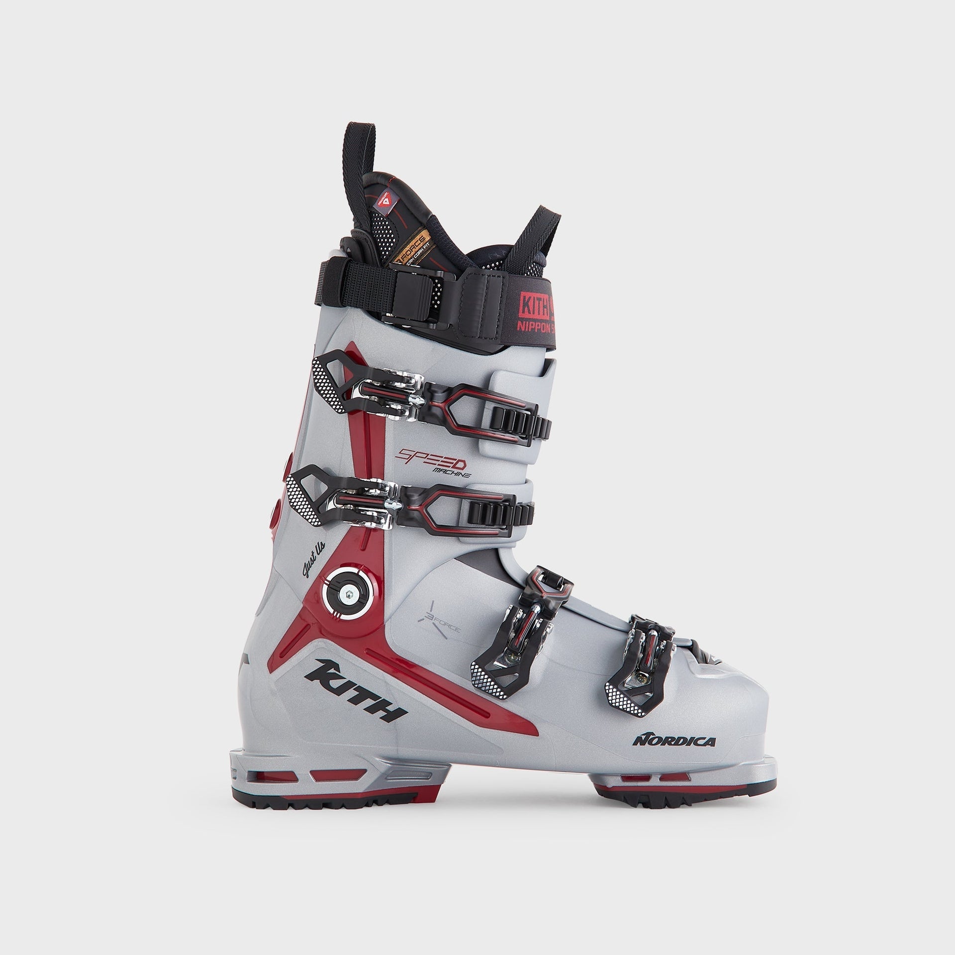 Kith for Nordica Speedmachine 3 130S Ski Boot - Silver - PH