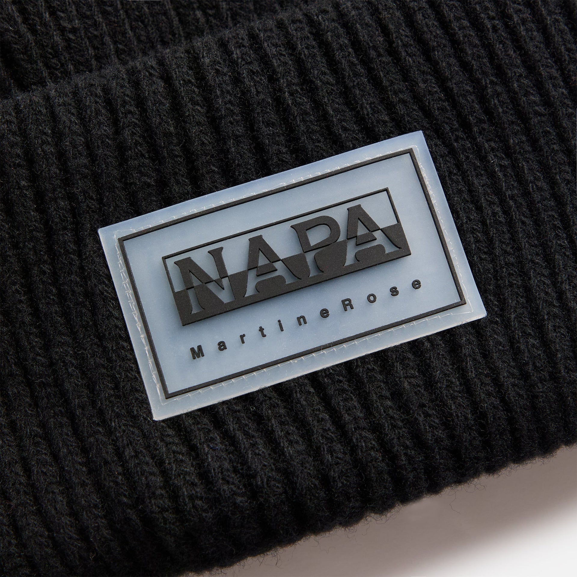 Martine Rose x Napapijri F-Douglas Rep Beanie - Black Beauty