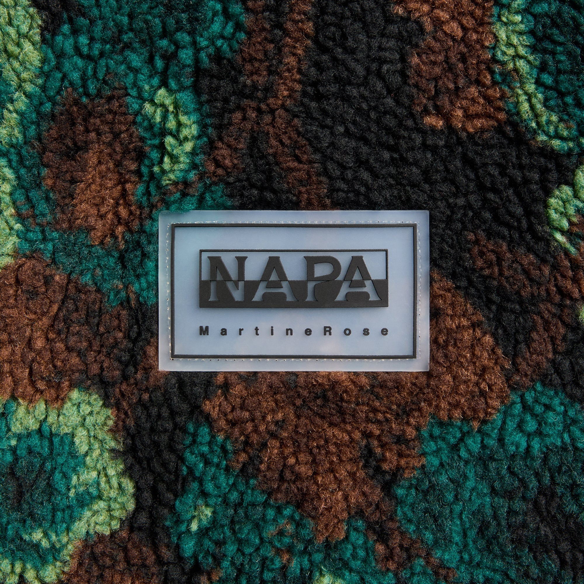 Martine Rose x Napapijri T-Emin Jacquard Rep Vest - Fancy Fub
