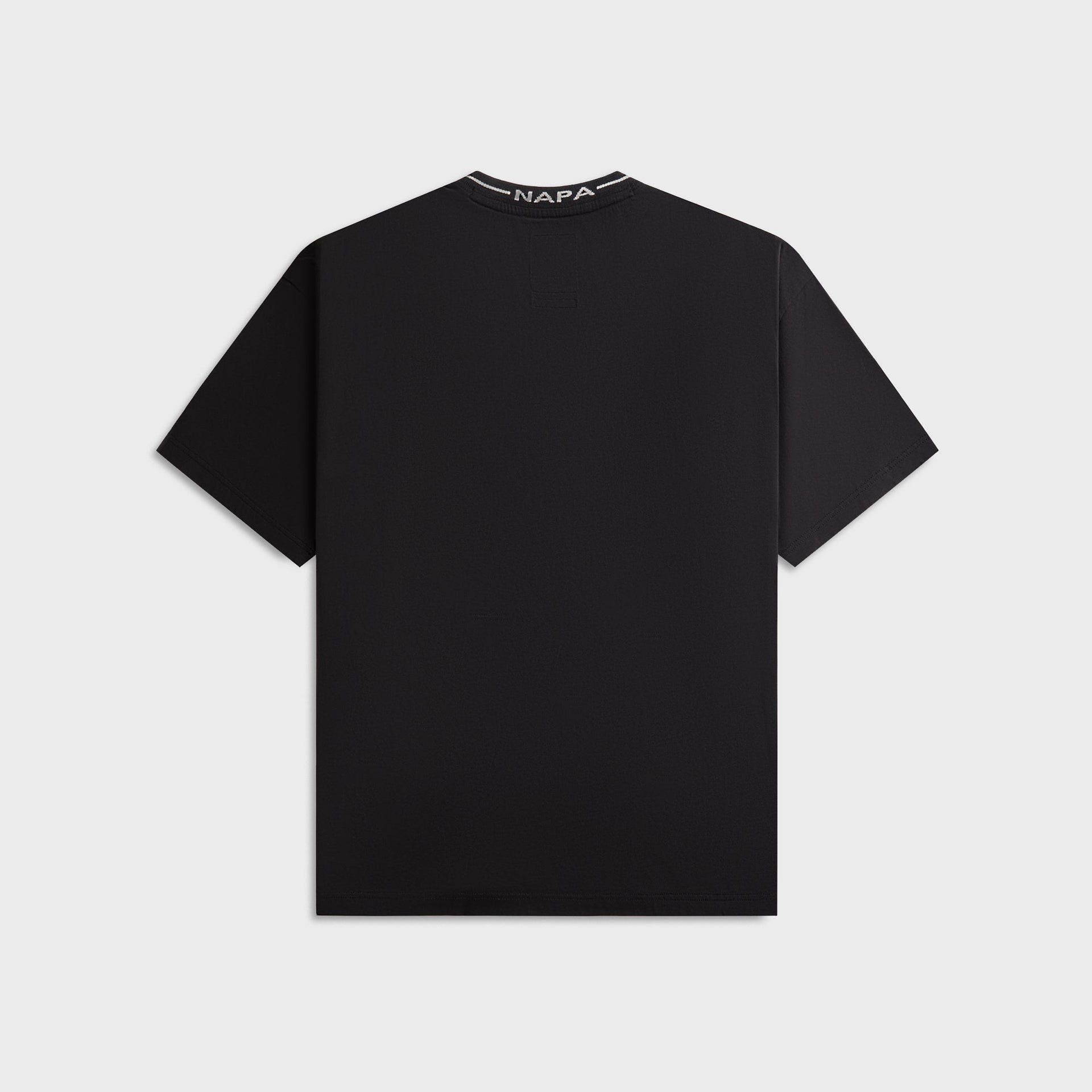 Martine Rose x Napapijri S-Osorno Rep Short Sleeve Tee - Black Beauty