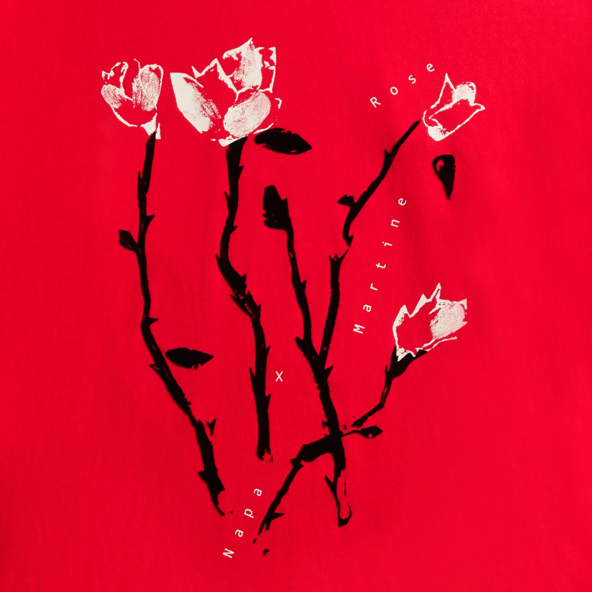 Martine Rose x Napapijri S-Osorno Rep Short Sleeve Tee - Lychee RB1