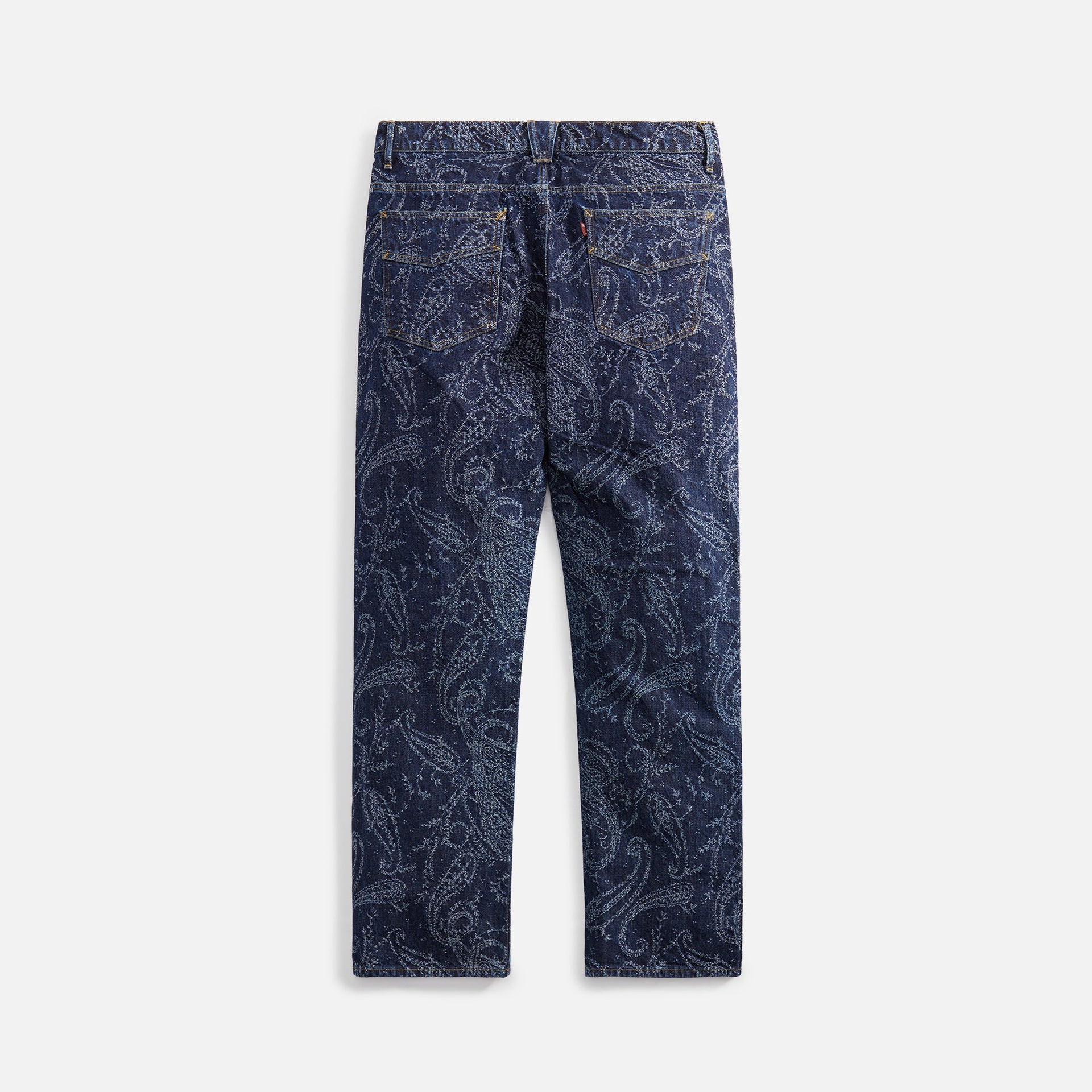 Needles Straight Jean 13oz Denim and Paisley Jq. - Indigo