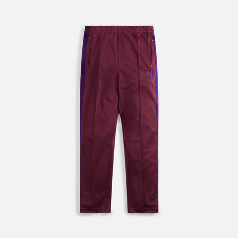 Needles Track Pant - Poly Smooth Wine