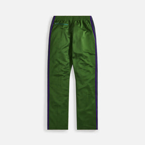 Needles Narrow Track Pant Polyester Smooth - Ivy Green