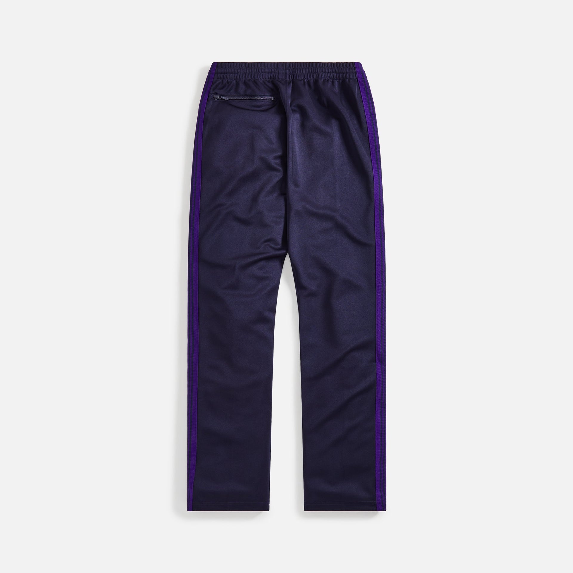 Needles Narrow Track Pant Polyester Smooth - Navy