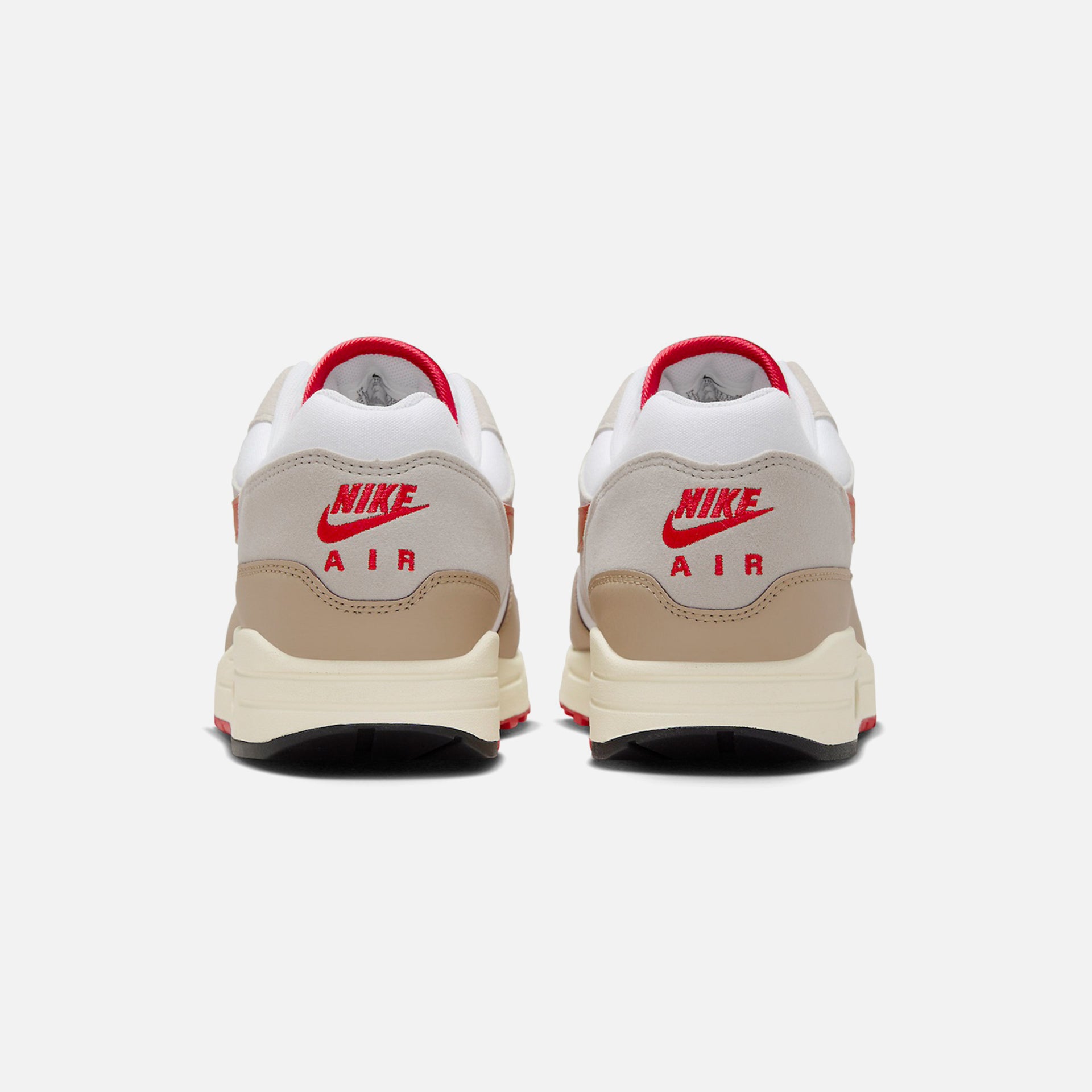 Nike Air Max 1 - White / University Red / Cream / Limes