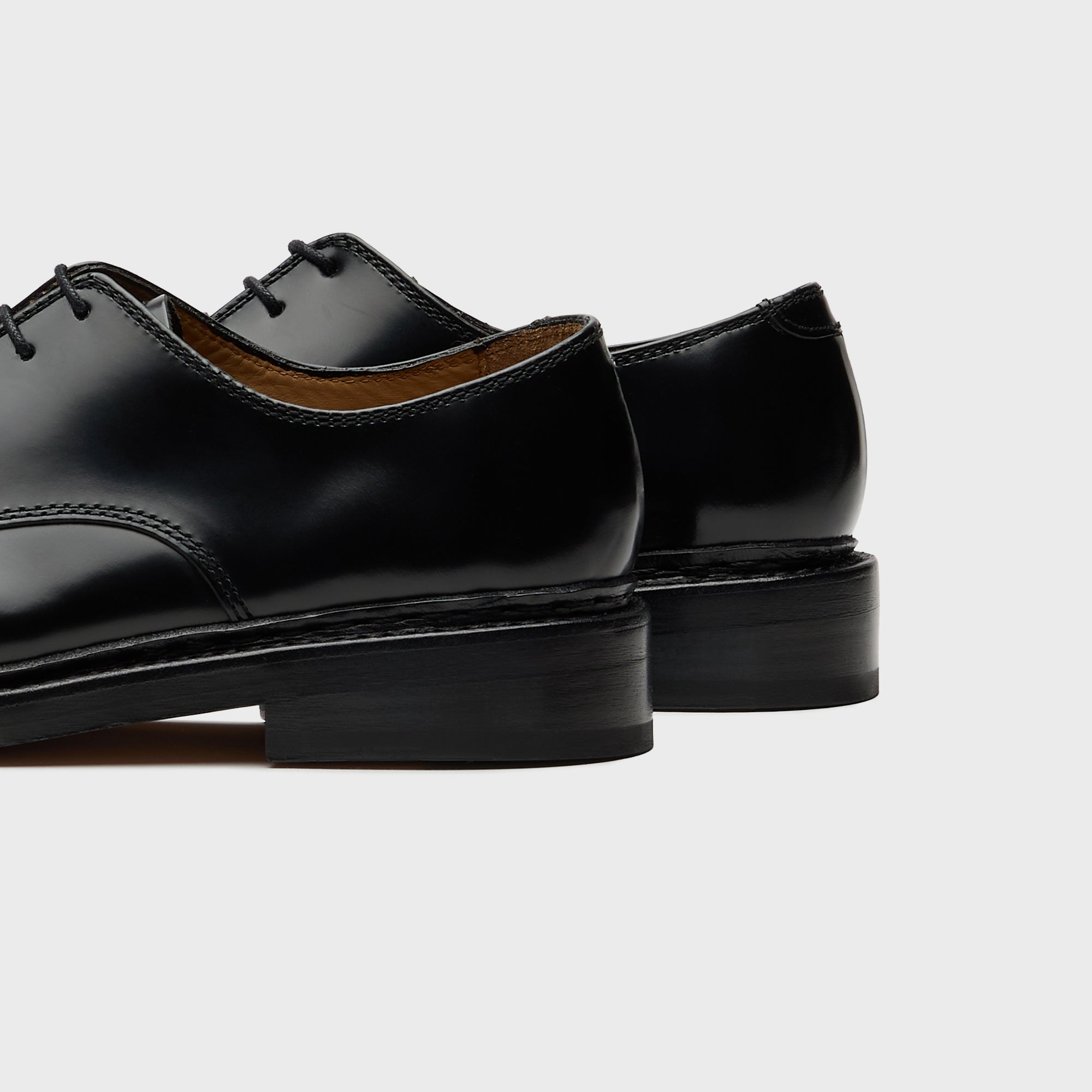 Our Legacy Uniform Parade Derby - Black Leather – Kith Europe