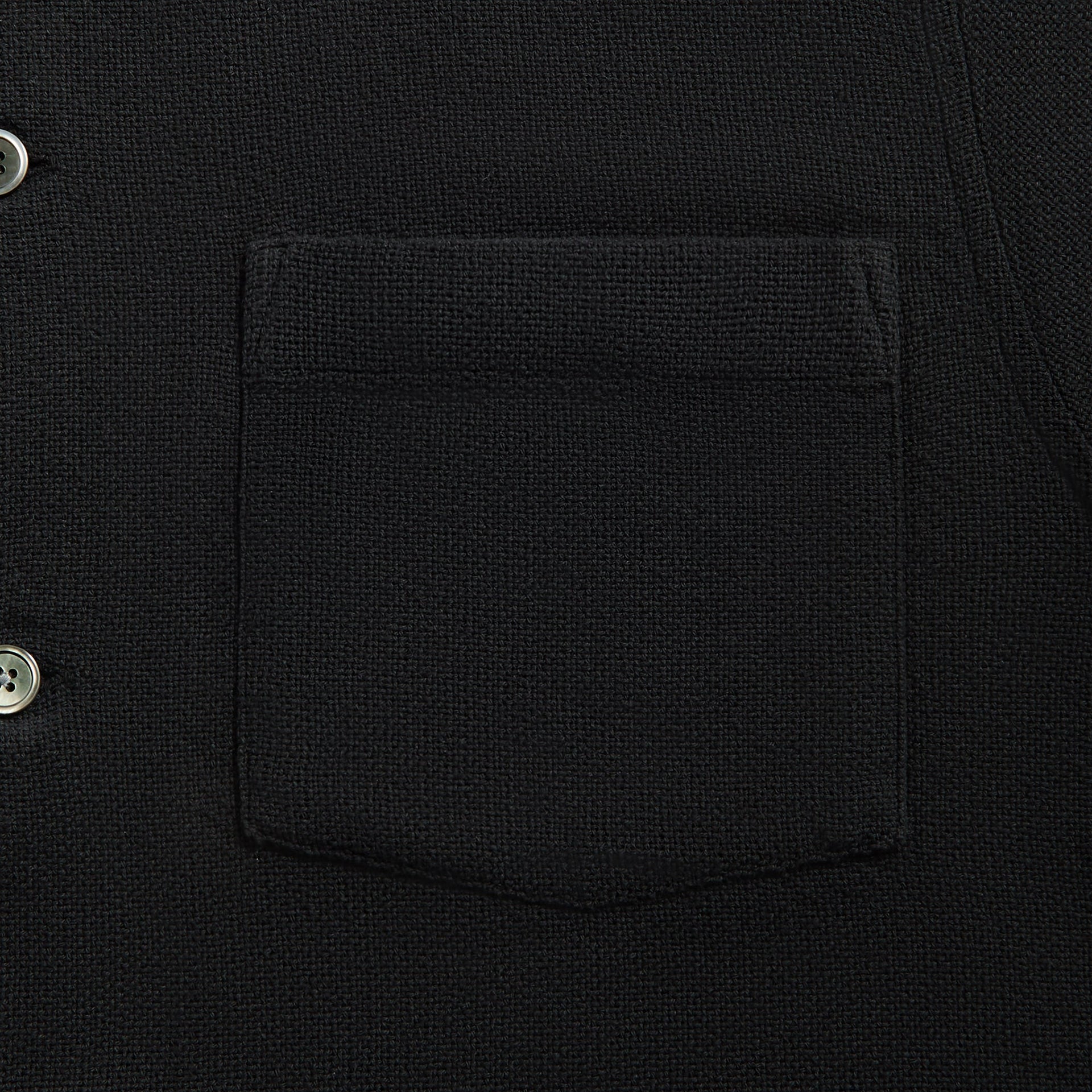 Our Legacy Box Shirt - Black Crochet Weave
