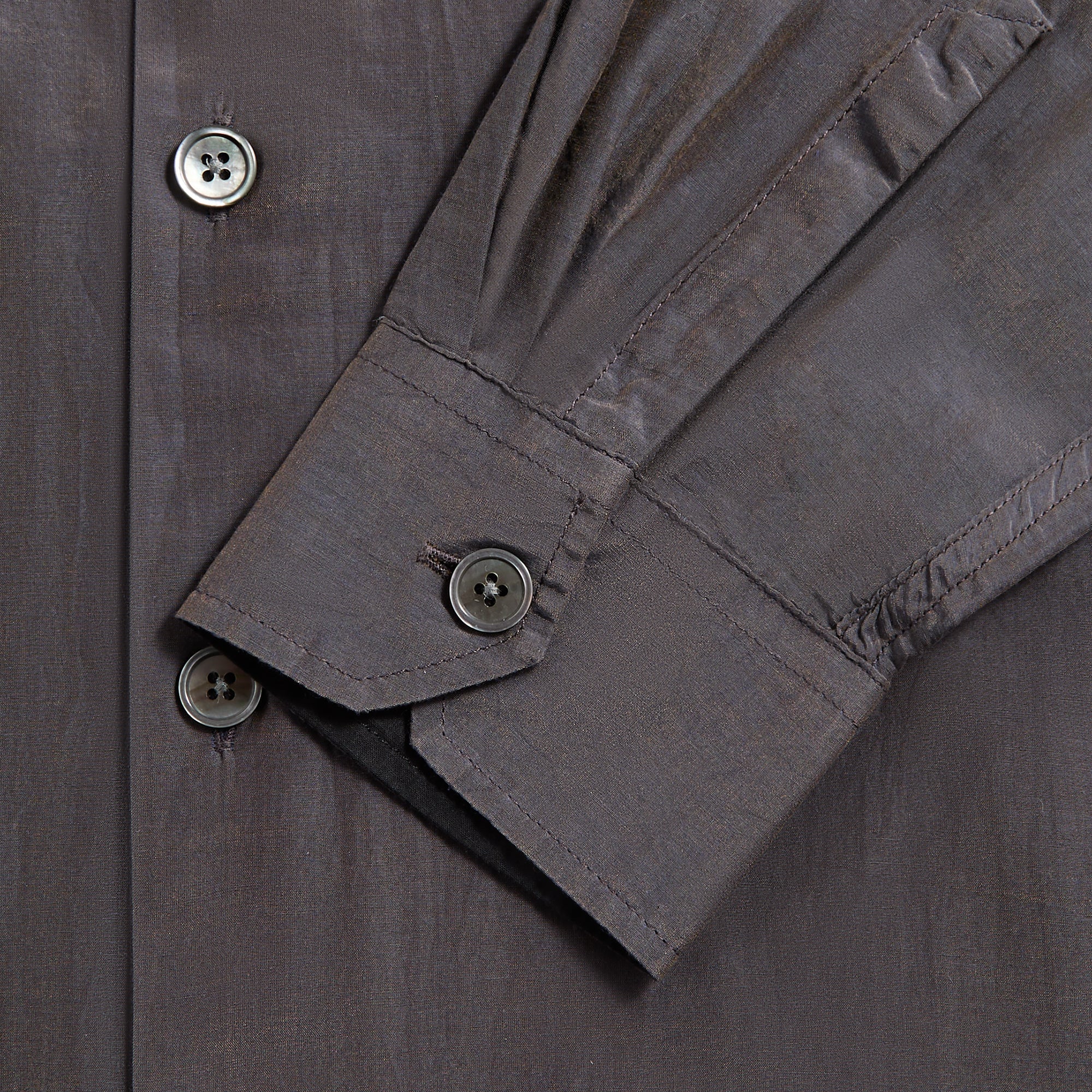 OUR LEGACY BEYOND SHIRT Charcoal Bordeau