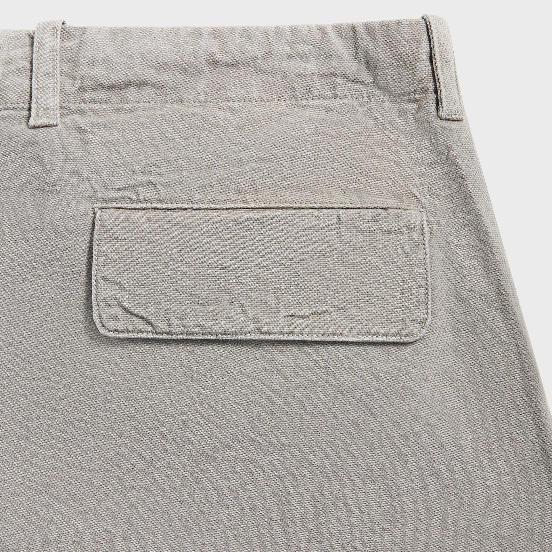 Our Legacy Mount Cargo Pant in Stone Gravel Draping Canvas - Grey