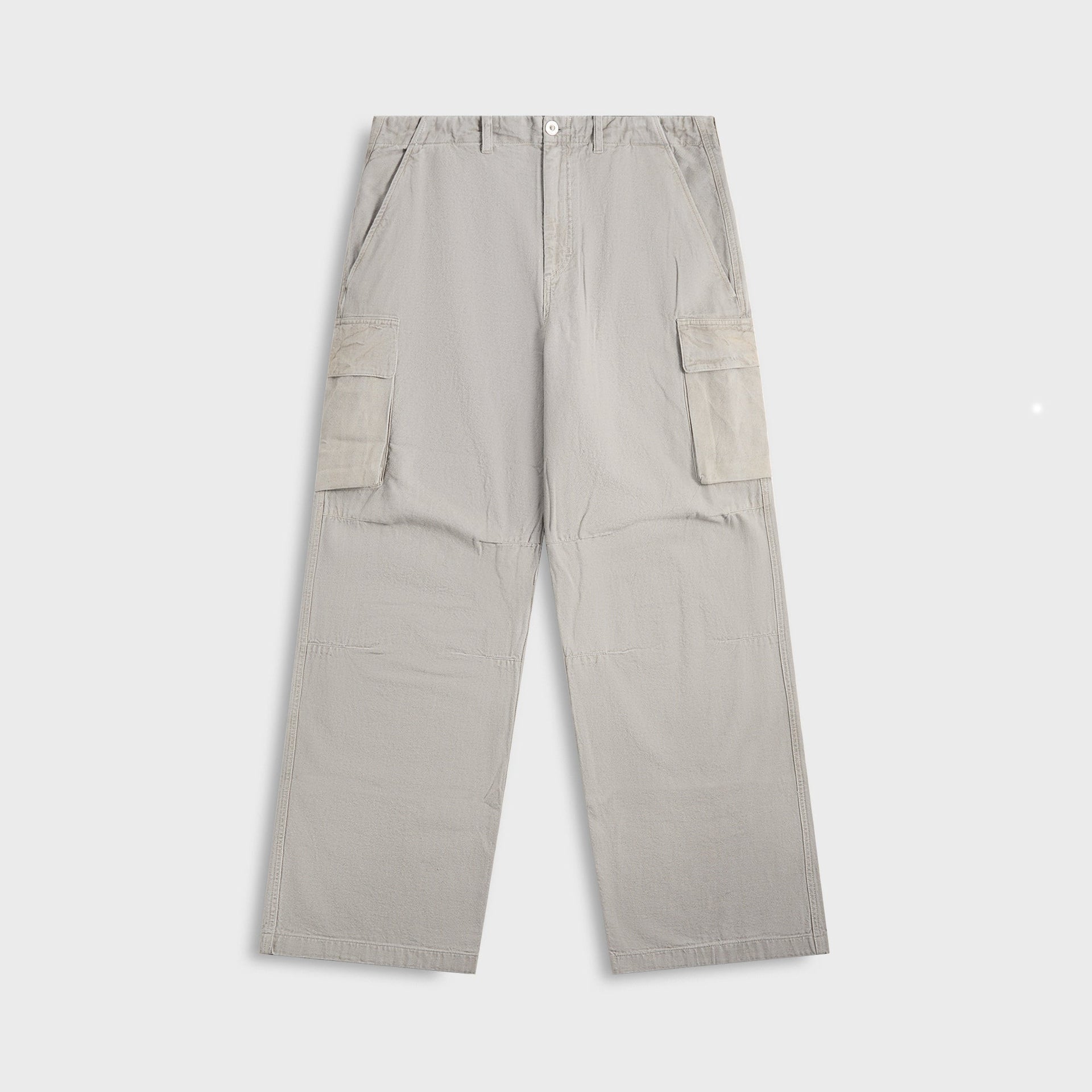 Our Legacy Mount Cargo Pant in Stone Gravel Draping Canvas - Grey