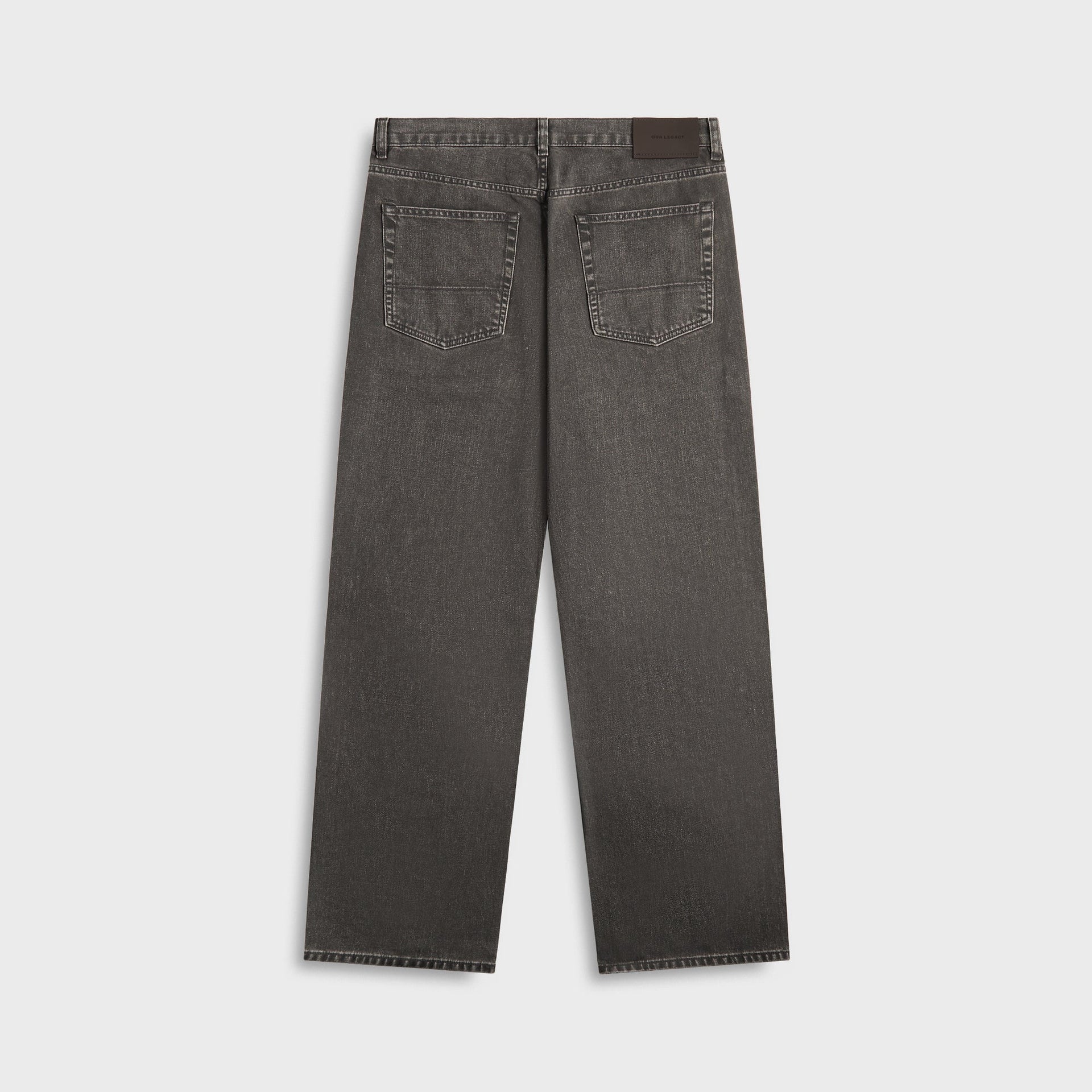 Our Legacy Third Cut Denim - Black Coated Wash