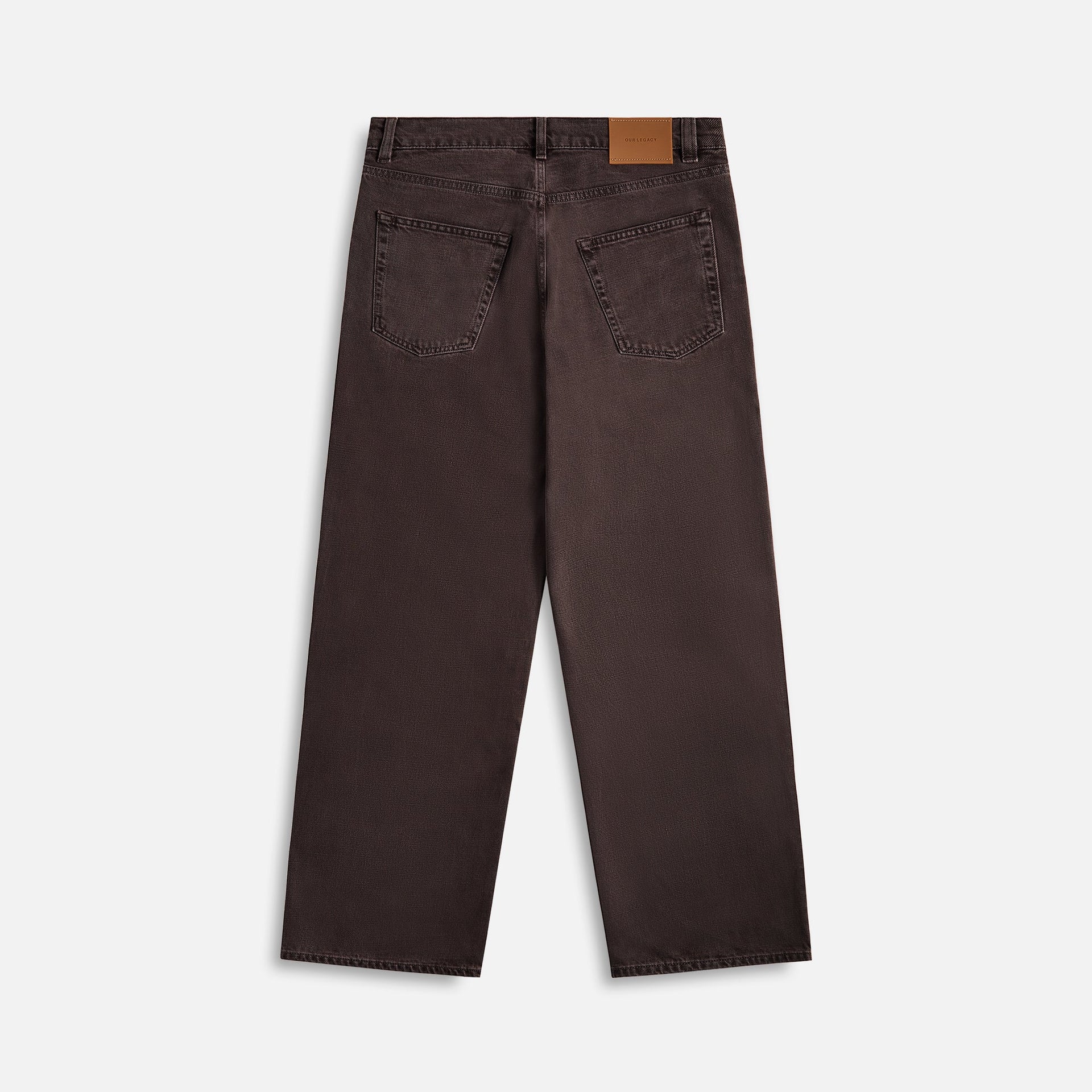 Our Legacy Vast Cut Pant - Royal Brown Overdye