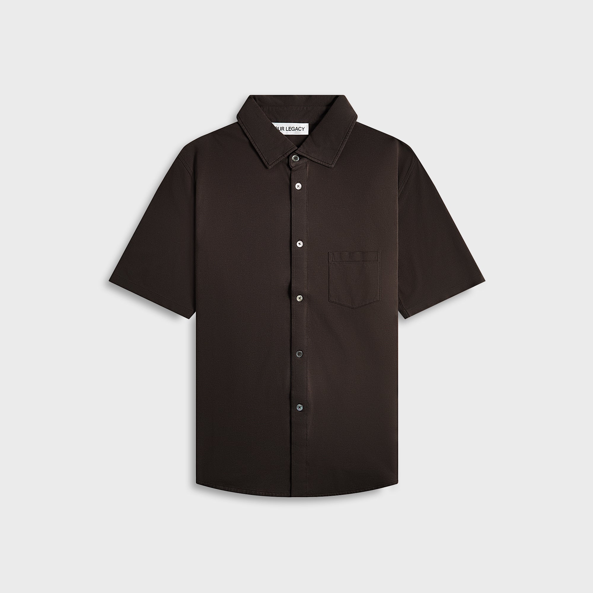 Our Legacy Analog Shirt - Deep Brown Super Mall Piquet – Kith Europe