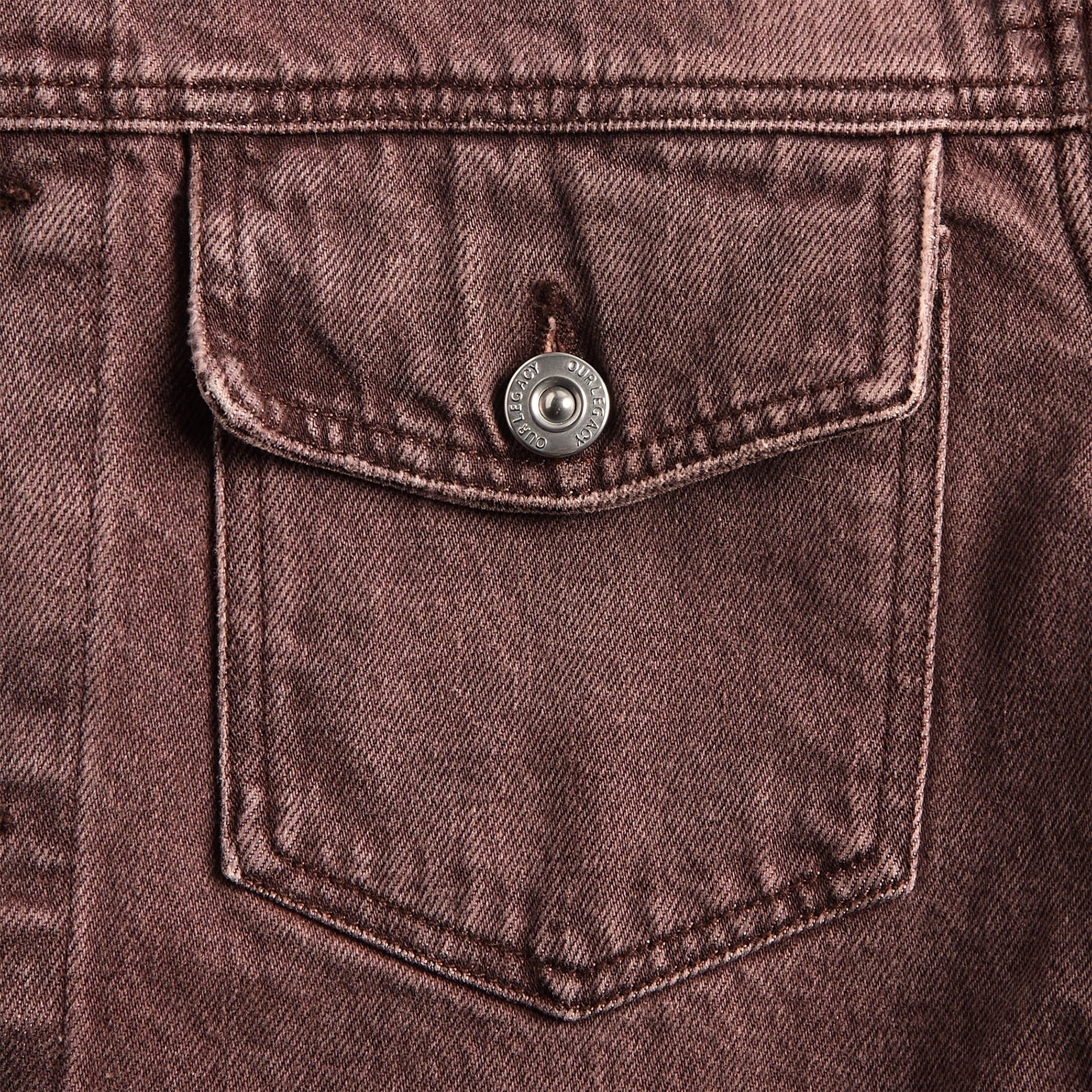 Our Legacy Origin Jacket - Overdyed Choco Melon