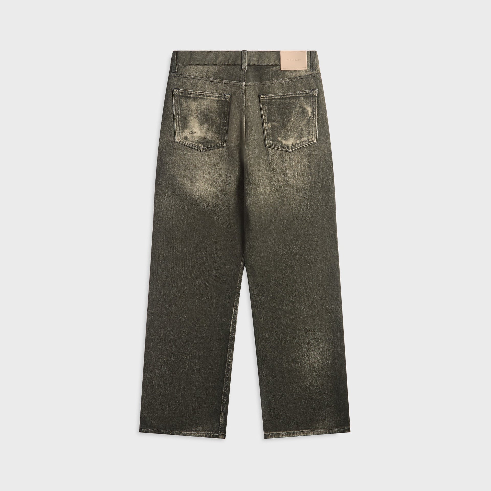 Our Legacy Third Cut Jeans - Digital Black Aurora Print