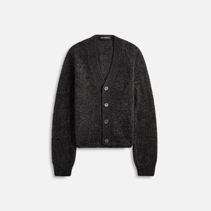 Our Legacy Academy Cardigan Airy Alpaca - Pepe Nero