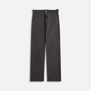 Our Legacy Trucker Trouser Reborn Canvas - Ash Black