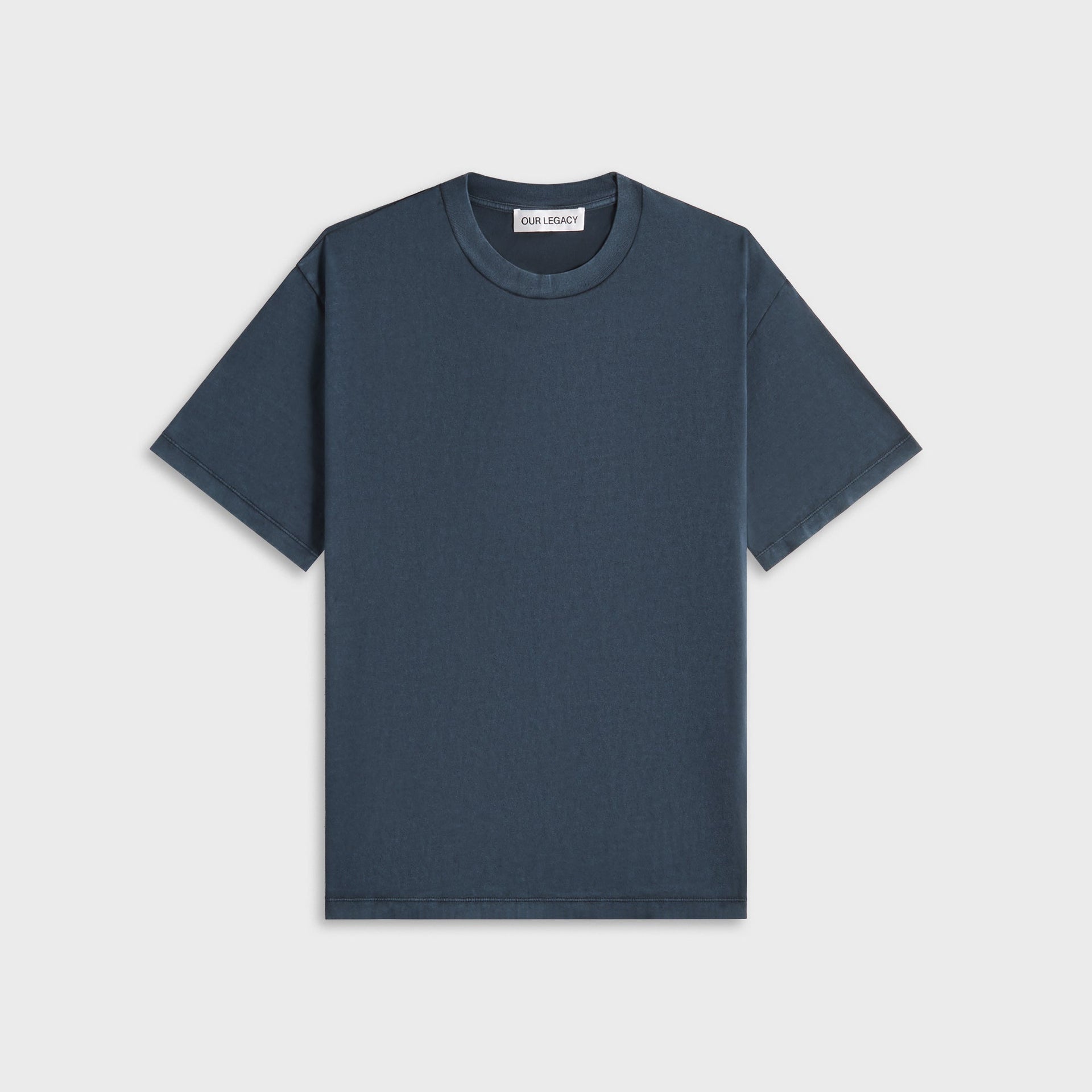 Our Legacy Box Tee - Worn Blue Legacy Jersey