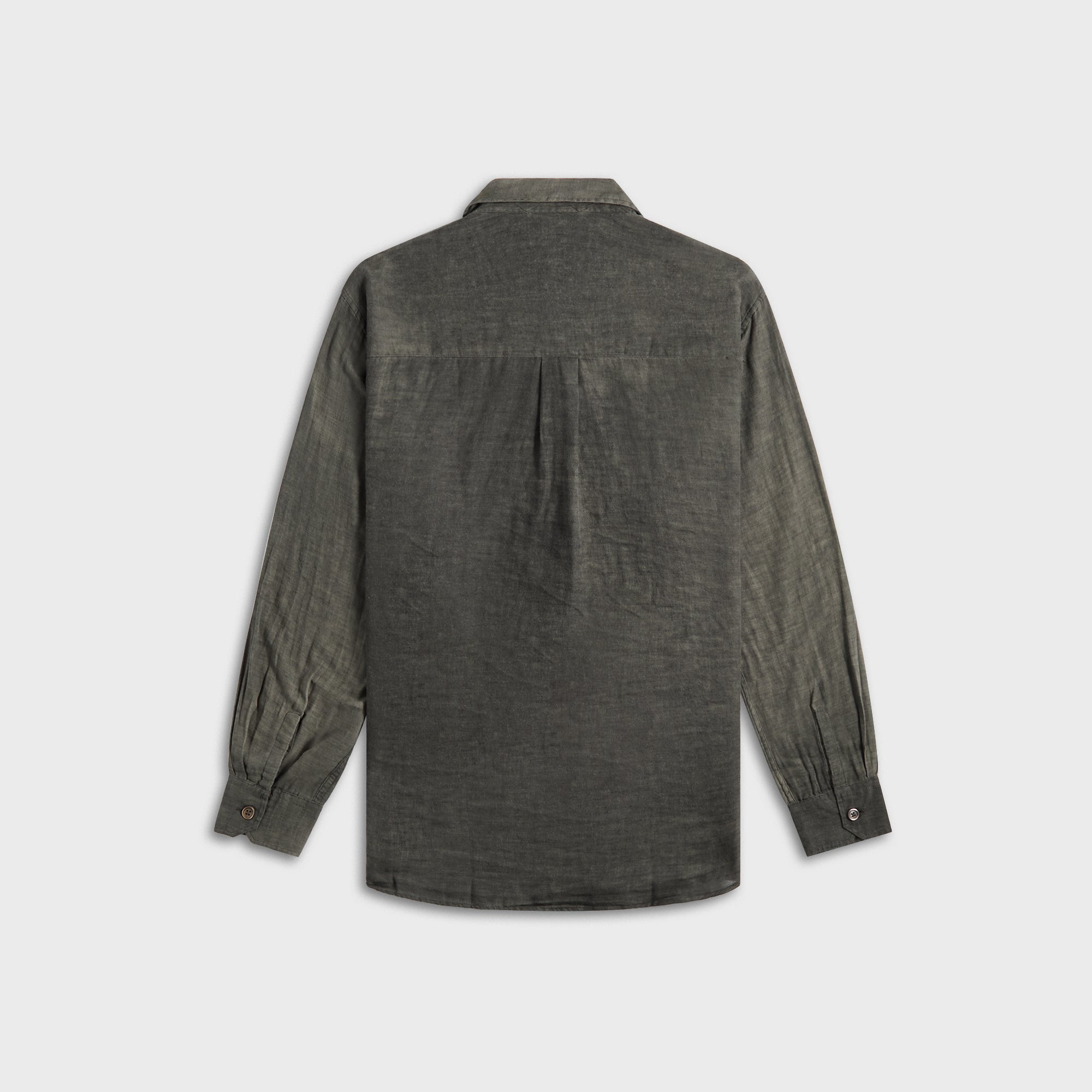 Our Legacy Borrowed Shirt - Black Sheer Shadow Check – Kith