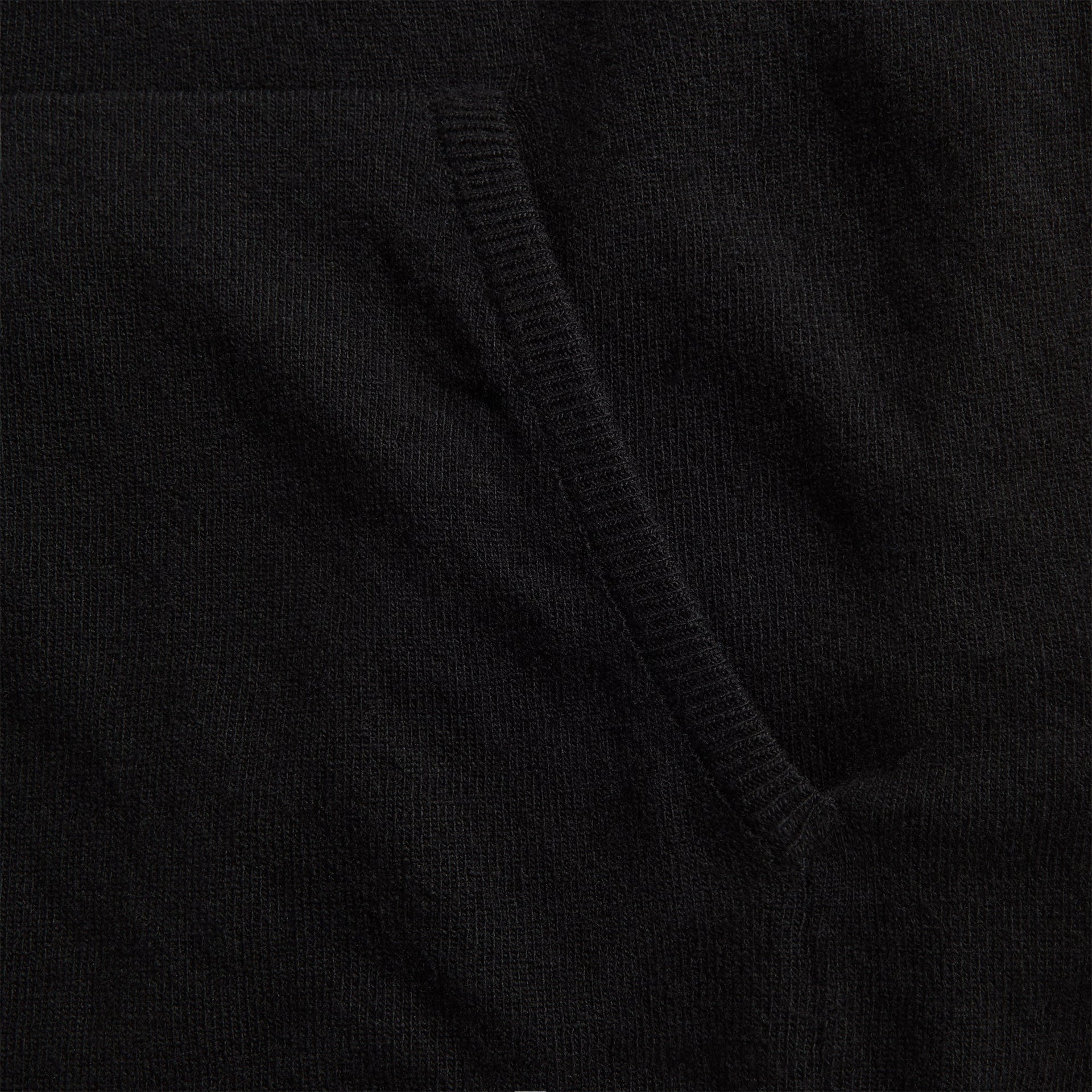Our Legacy Knitted Hoodie - Black Cherub Wool