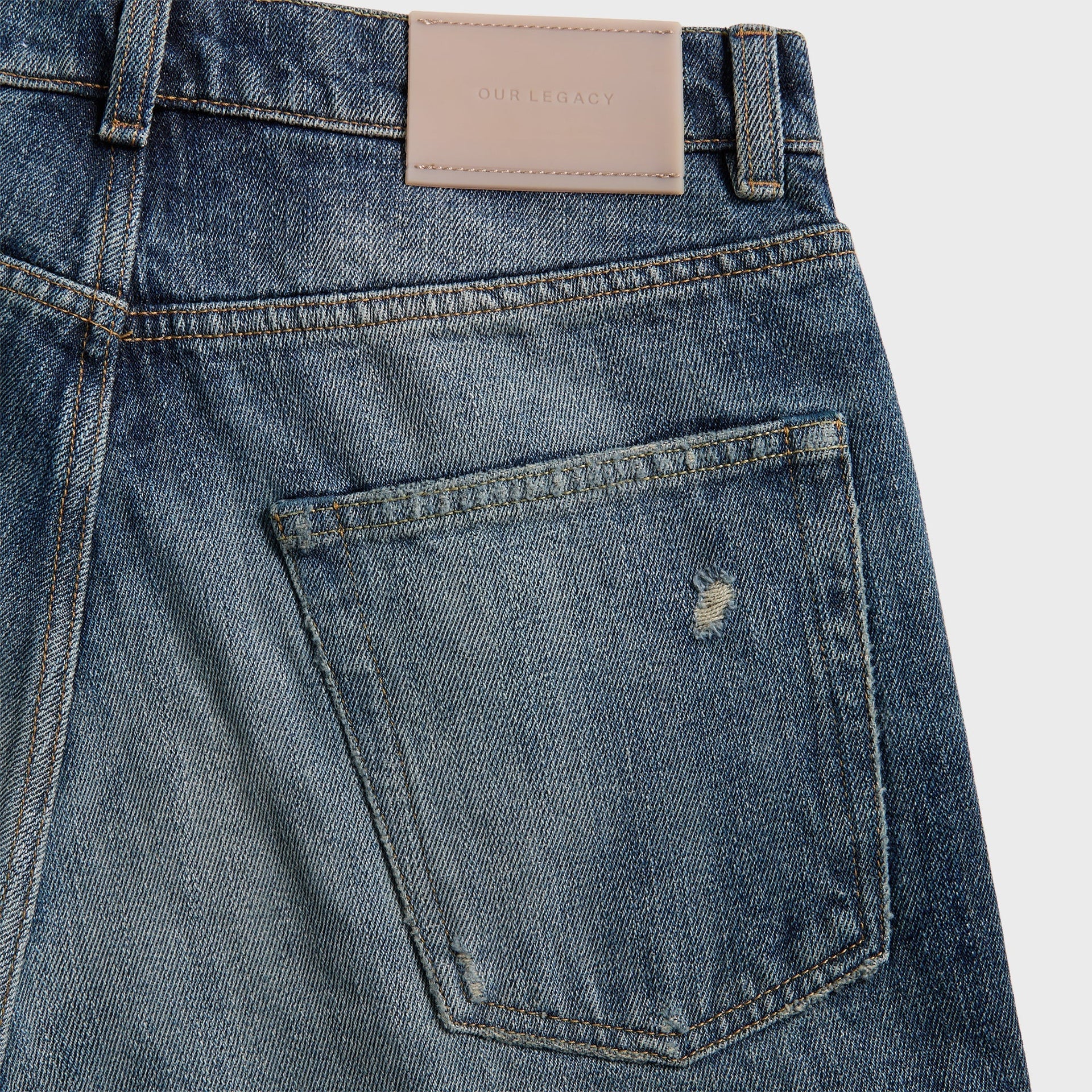 Our Legacy Vast Cut Denim - Road Worn Rope Twill