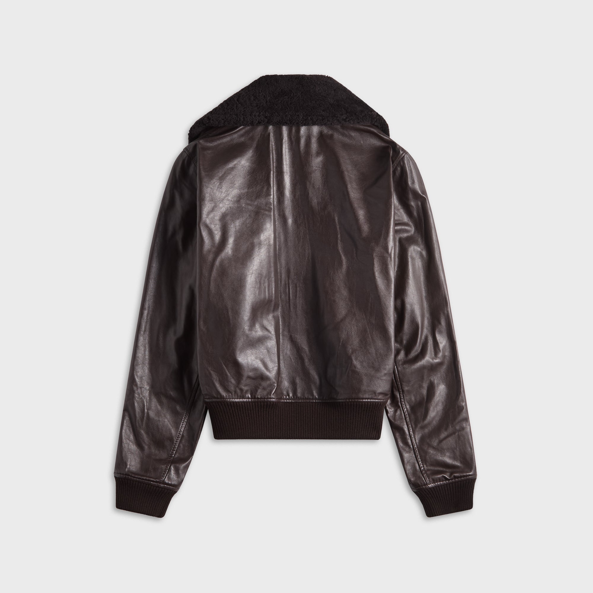 Our Legacy Pharos Bomber - Umber Brown Fluid Calfskin – Kith Europe