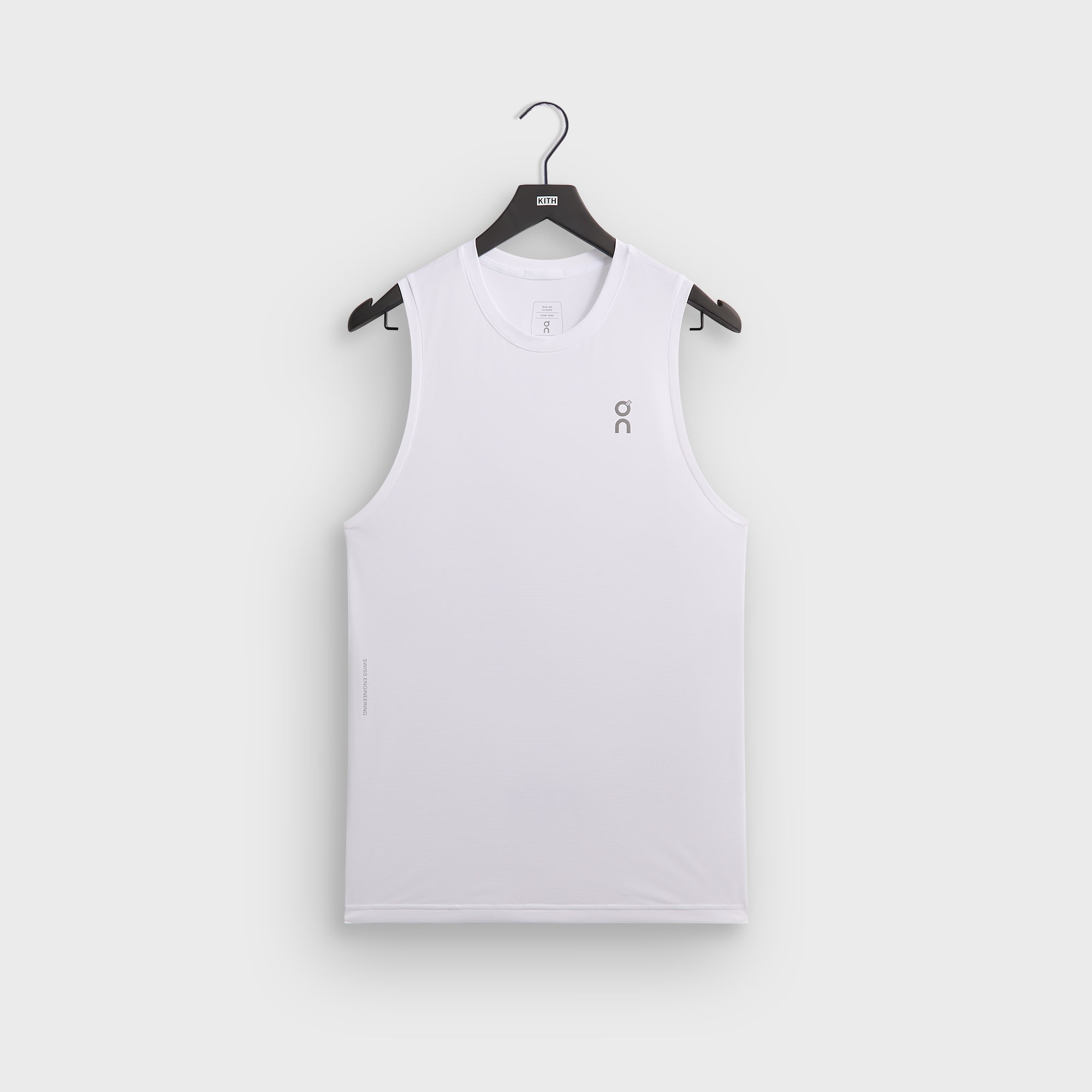 【新品】kith x on core tank Tシャツ 白 Sサイズ Kith for On Core Tee - Brilliant White ウォーキング・ランニングウェア