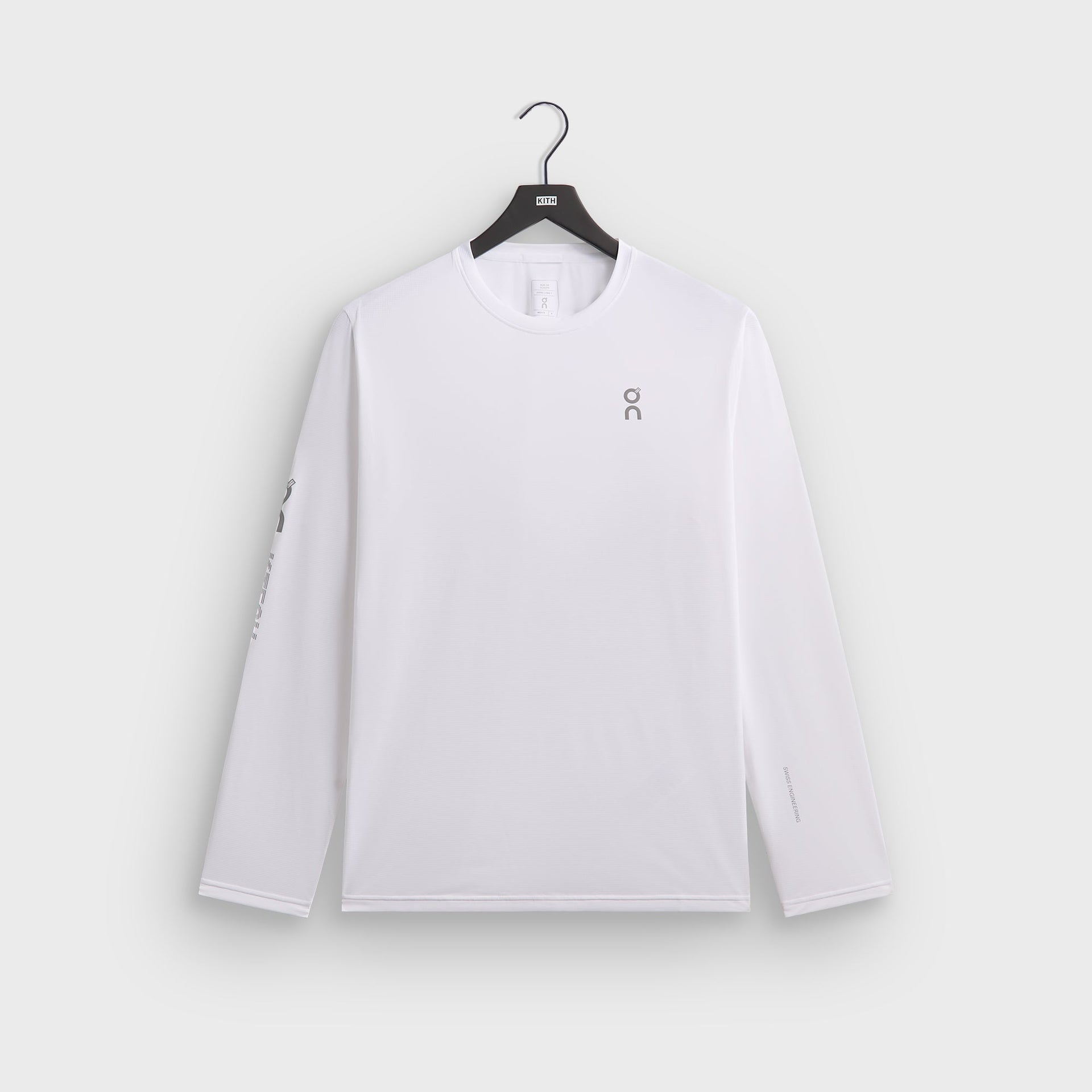 Kith for On Core Long Sleeve Tee - Brilliant White