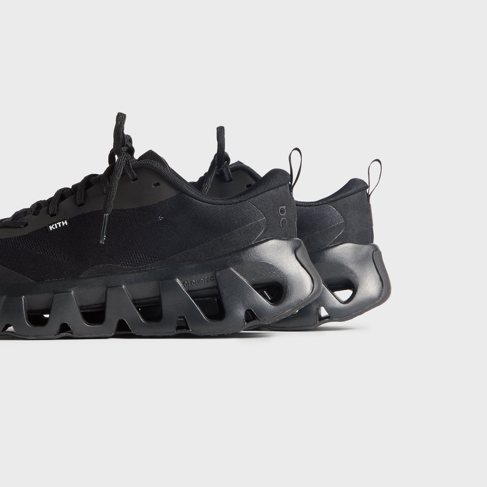 Kith for On WMNS K-Tech 1 - Black / Black