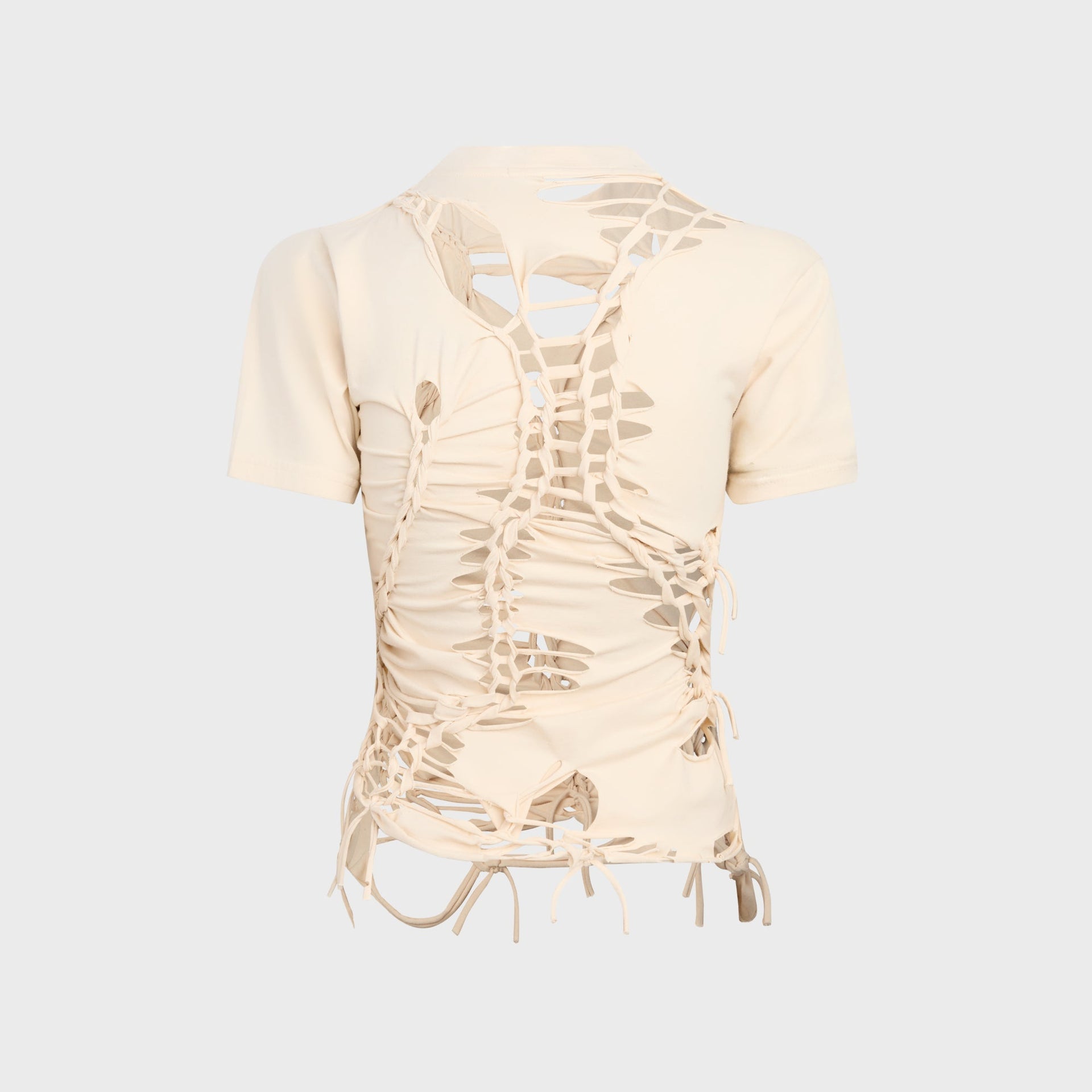Ottolinger Otto Braided Tee - Cream