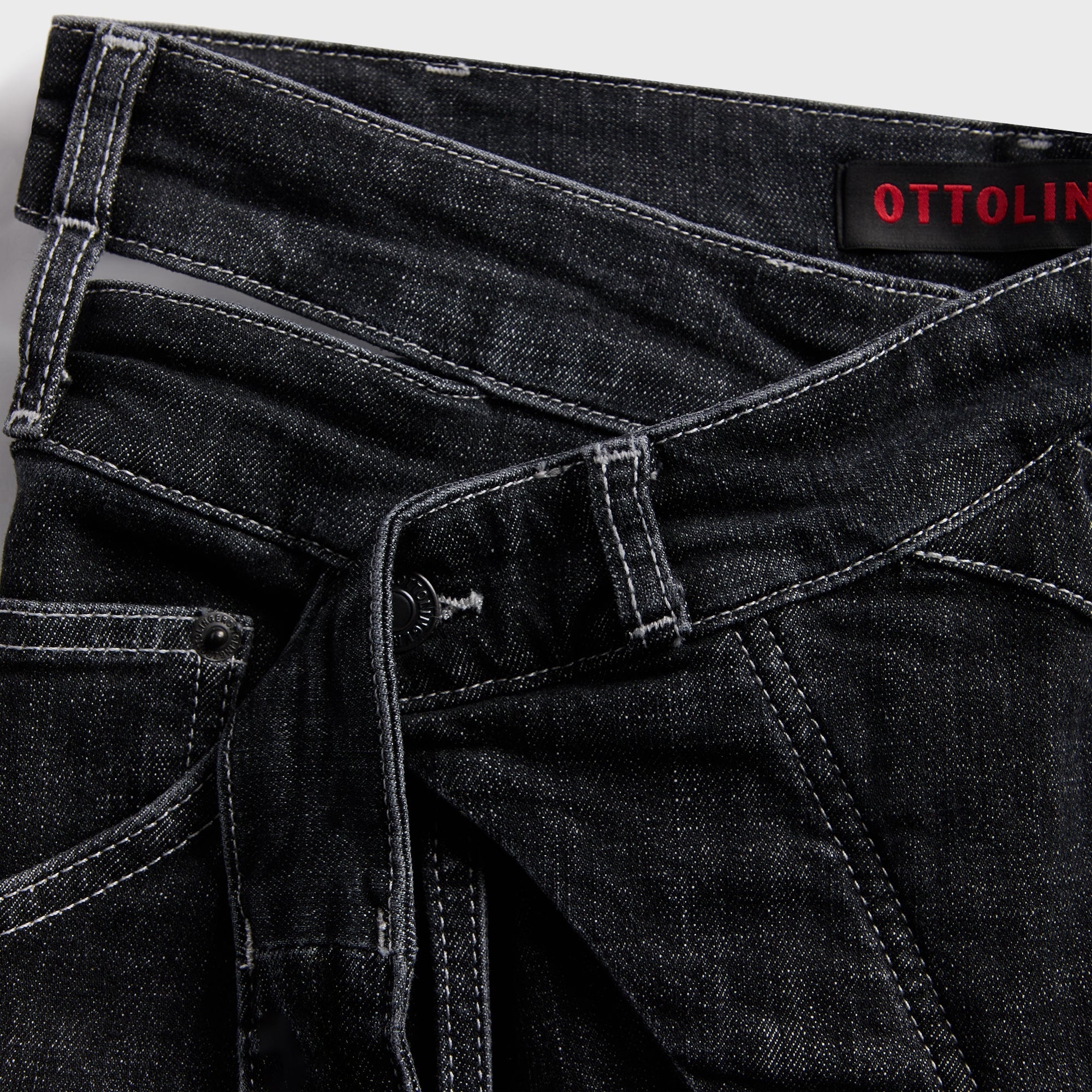 Ottolinger Strappy Signature Wrap Jeans - Black – Kith Europe