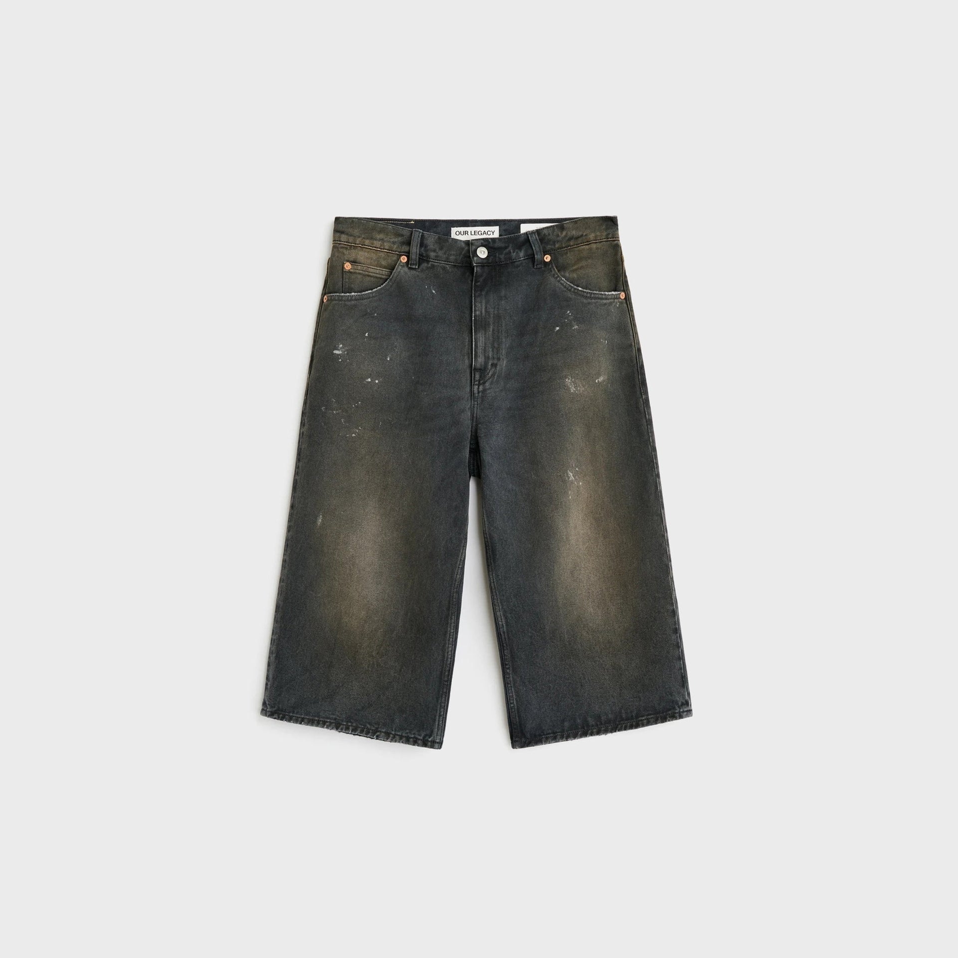 Our Legacy Capri Cut Denim Short - Nebula Wash