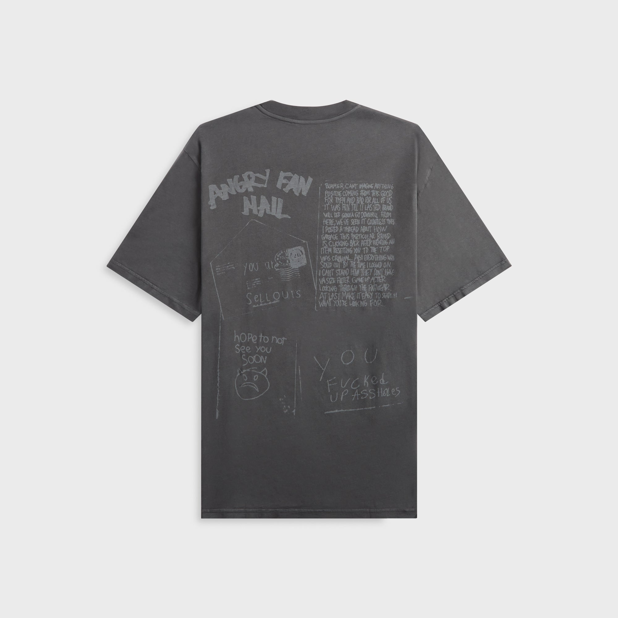 Our Legacy Box Tee - Angry Fan Mail Print – Kith Europe