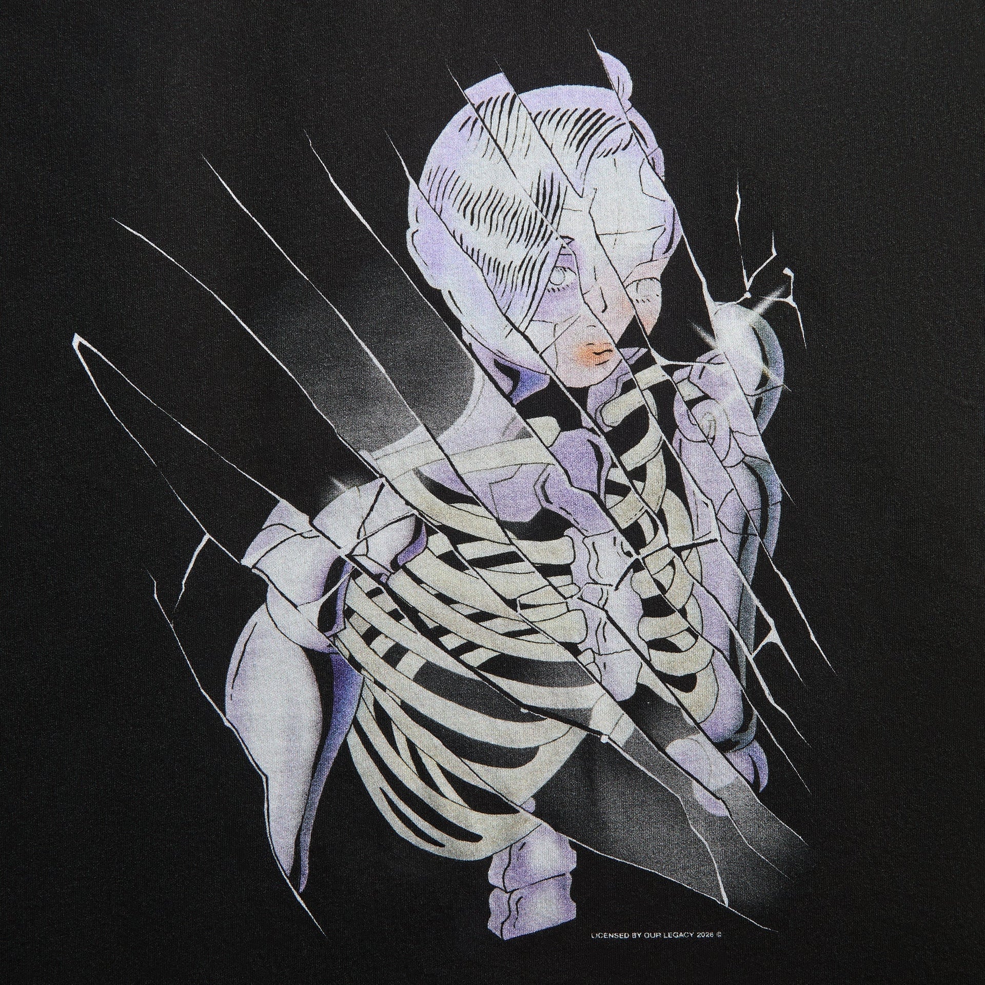 Our Legacy New Box Tee - Cybernetic Angel Print