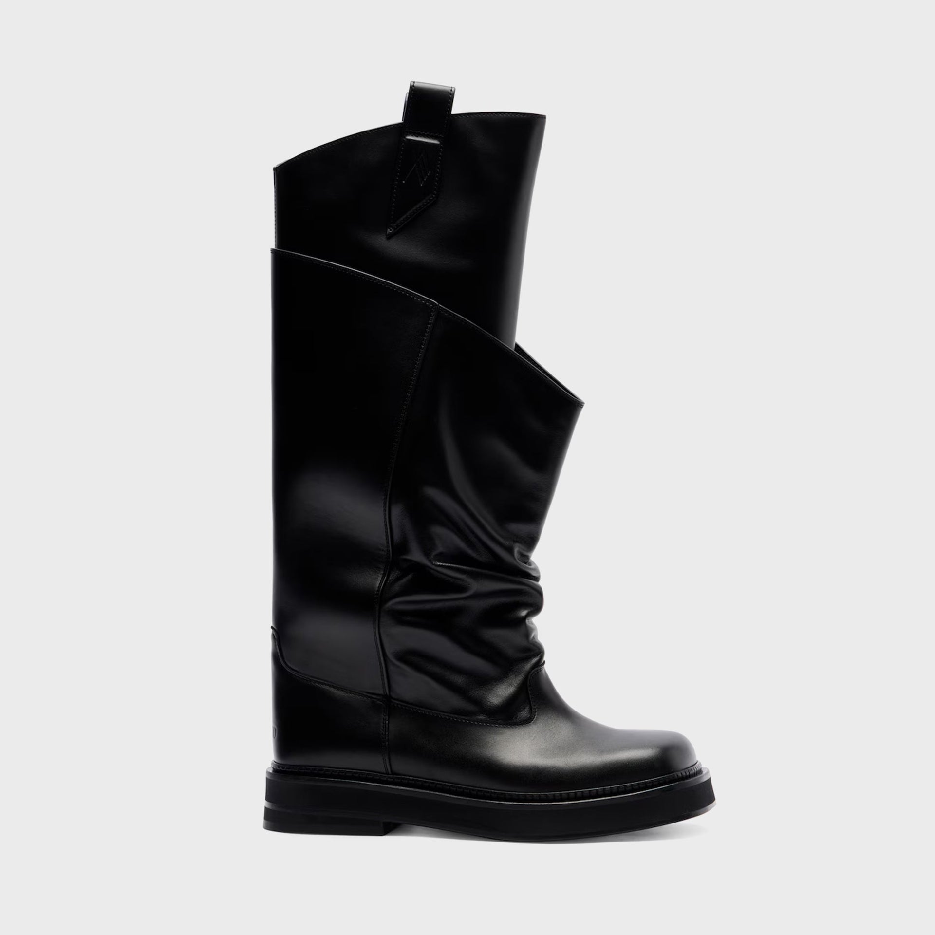 The Attico Passeggiata Combat Boot - Black